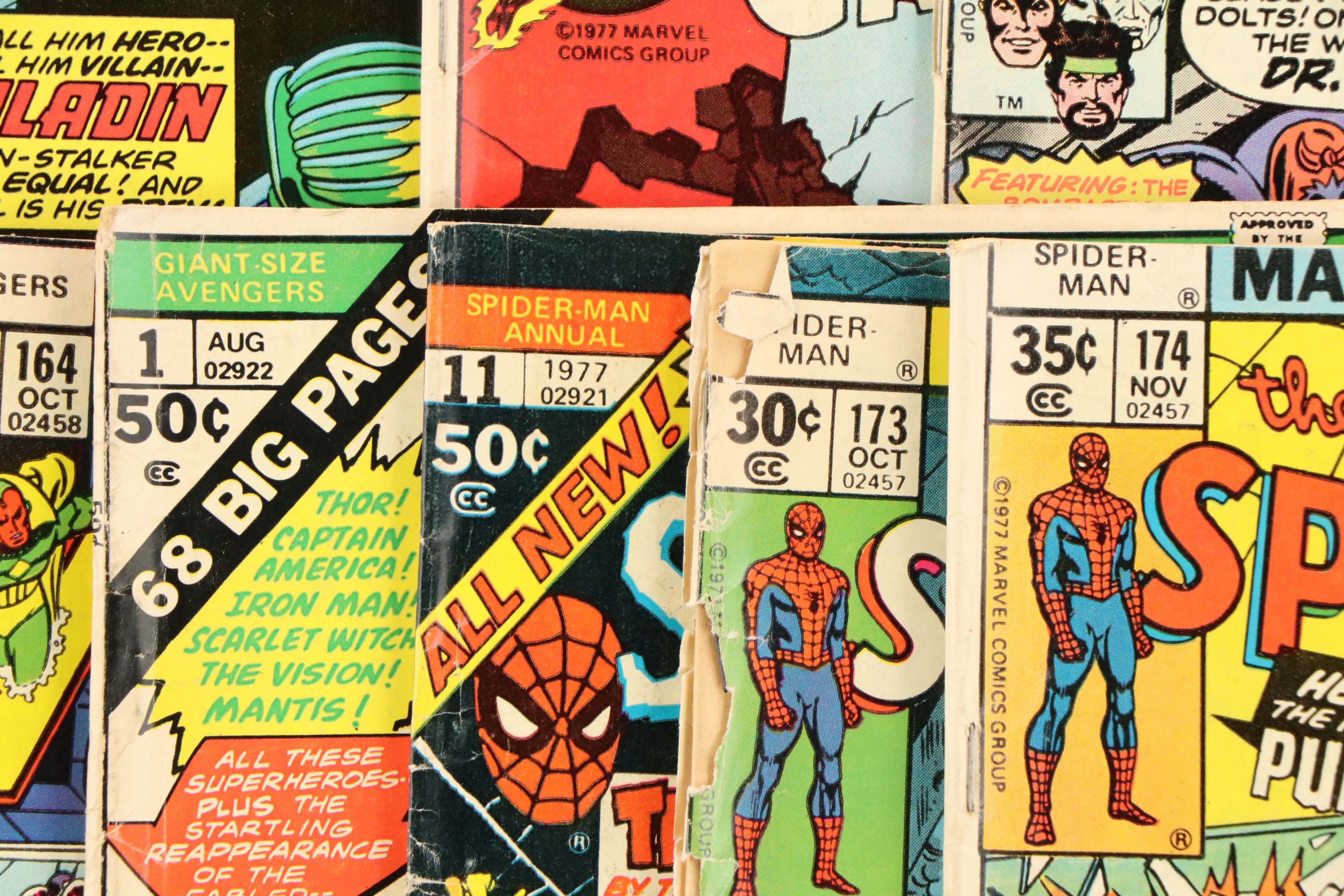 "Giant-Size Avengers", "The Amazing Spider-Man" and Other Marvel Comics