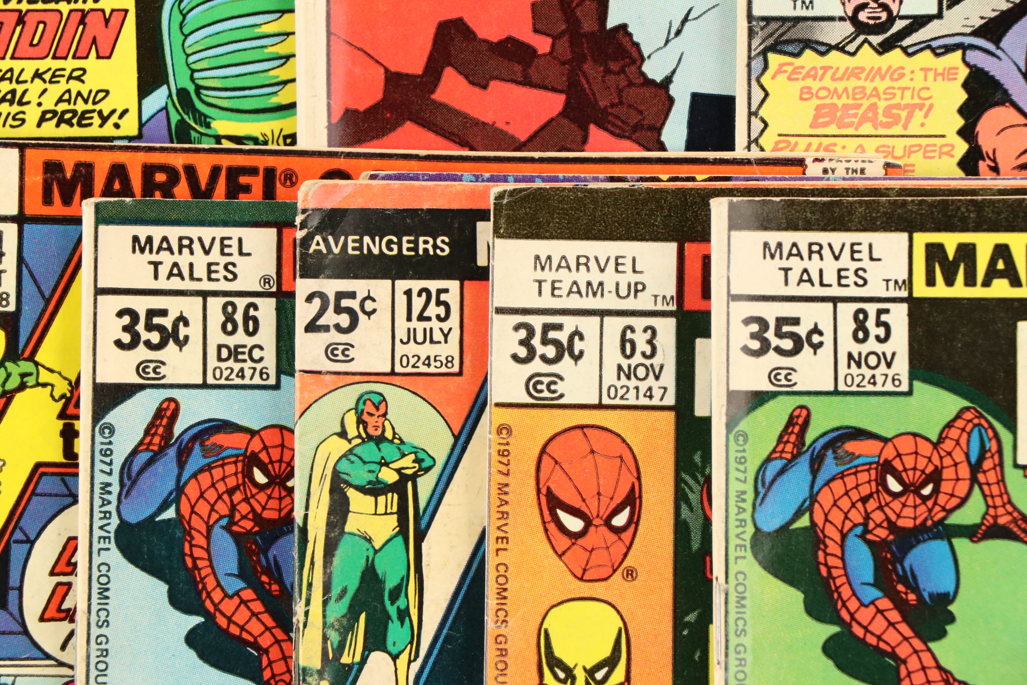 "Giant-Size Avengers", "The Amazing Spider-Man" and Other Marvel Comics