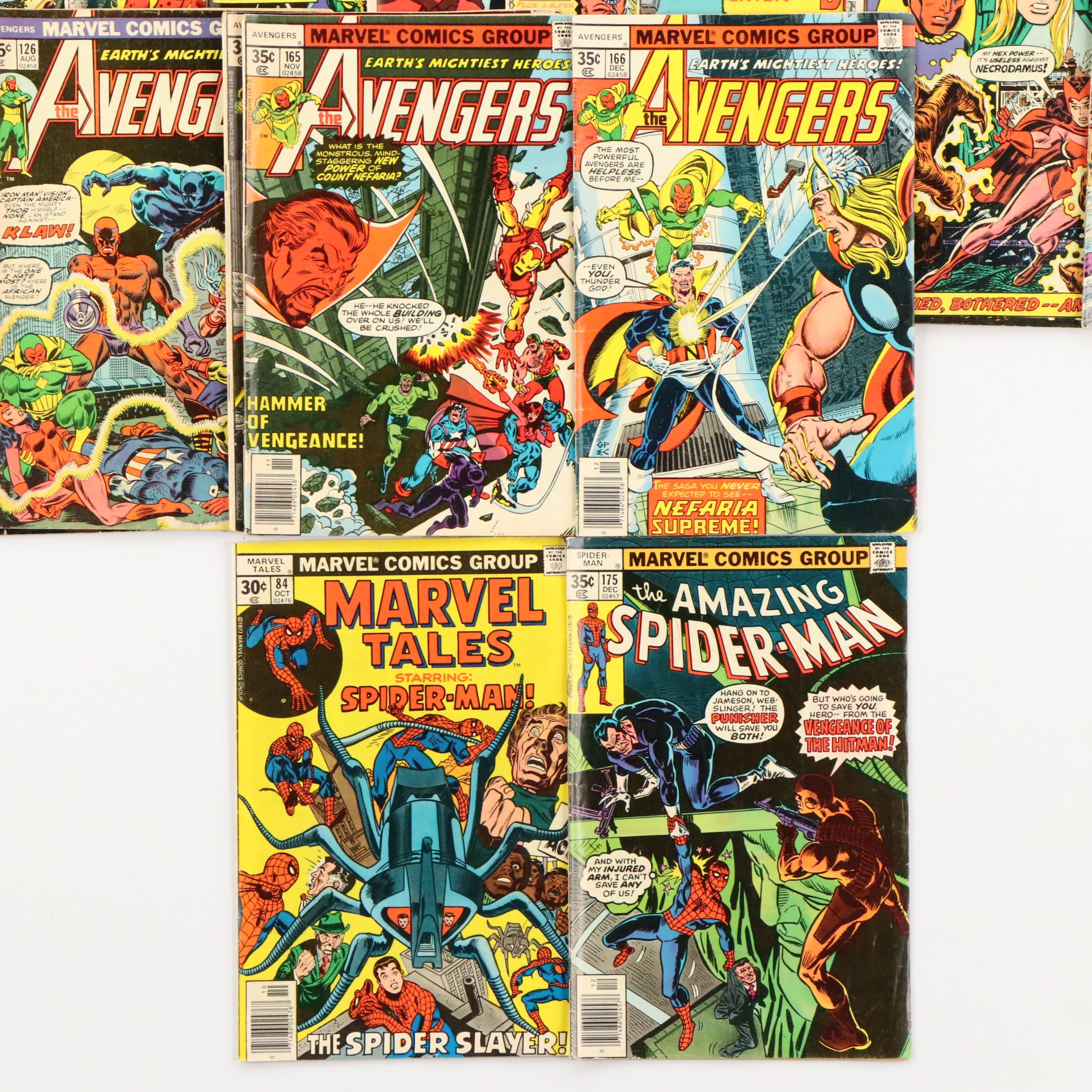 "Giant-Size Avengers", "The Amazing Spider-Man" and Other Marvel Comics