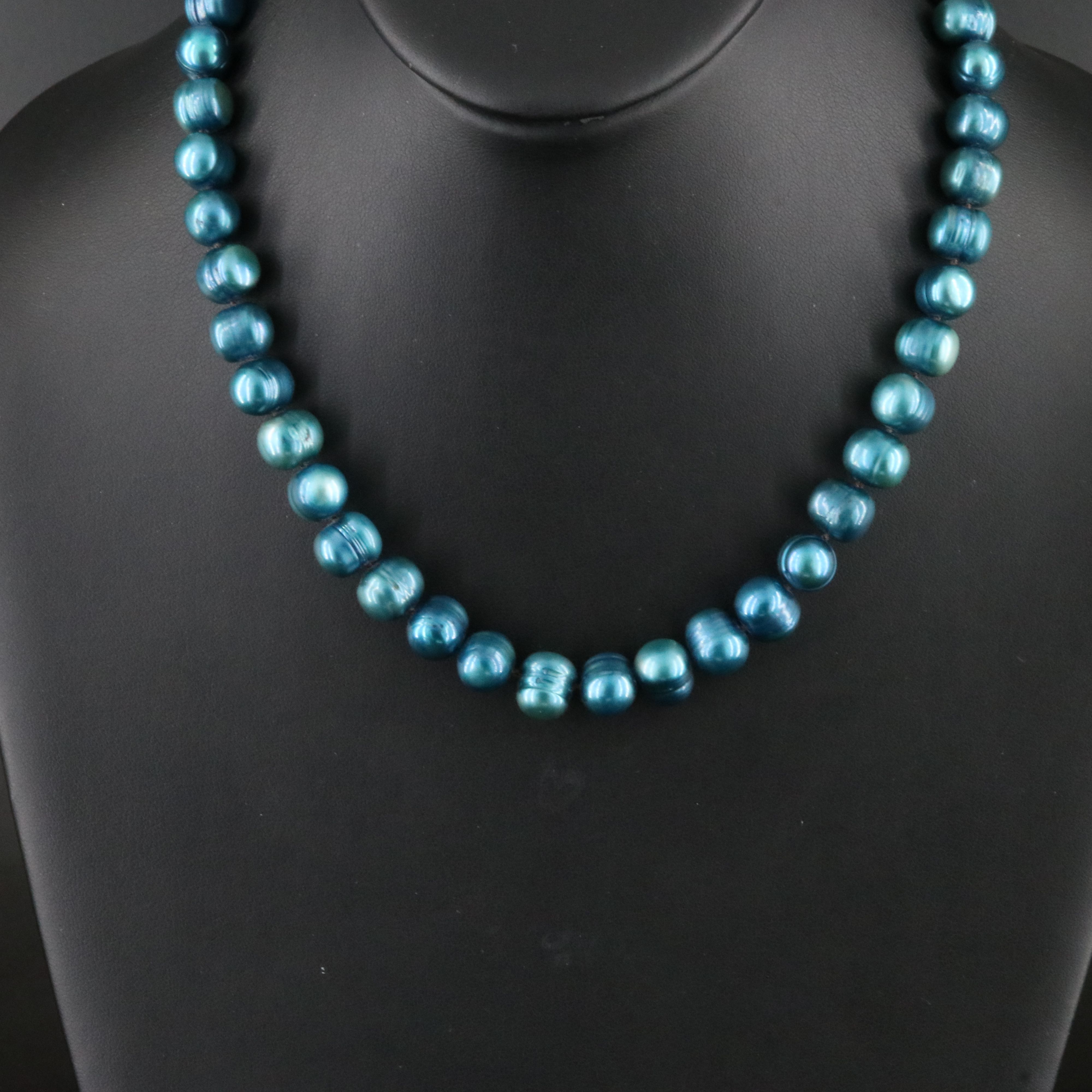 9.50 × 10.50 MM Pearl Necklace with 14K Clasp