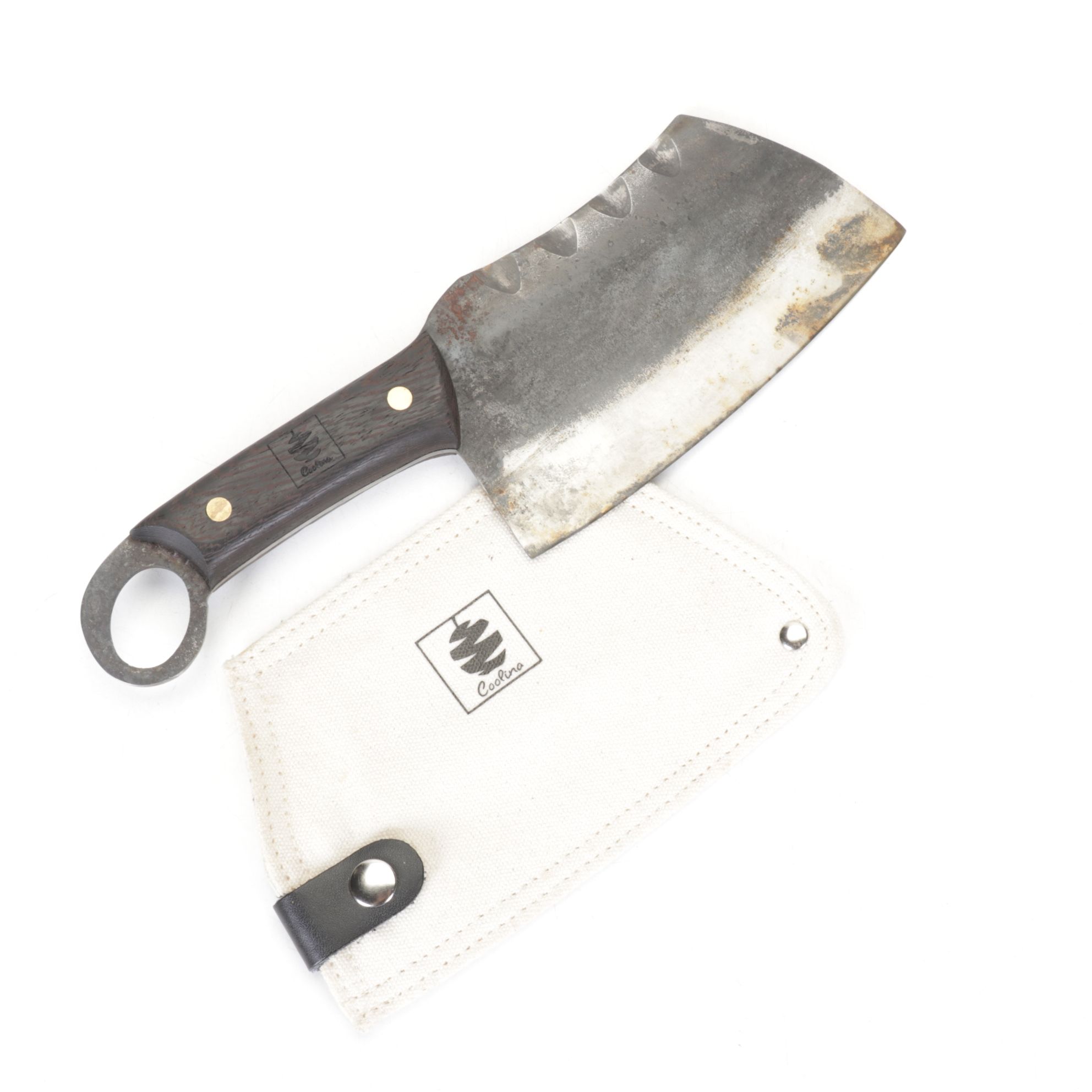 Coolina "Big Badass" Hand-Forged Kitchen Knife Trio With Promaja 6" Chef's Knife