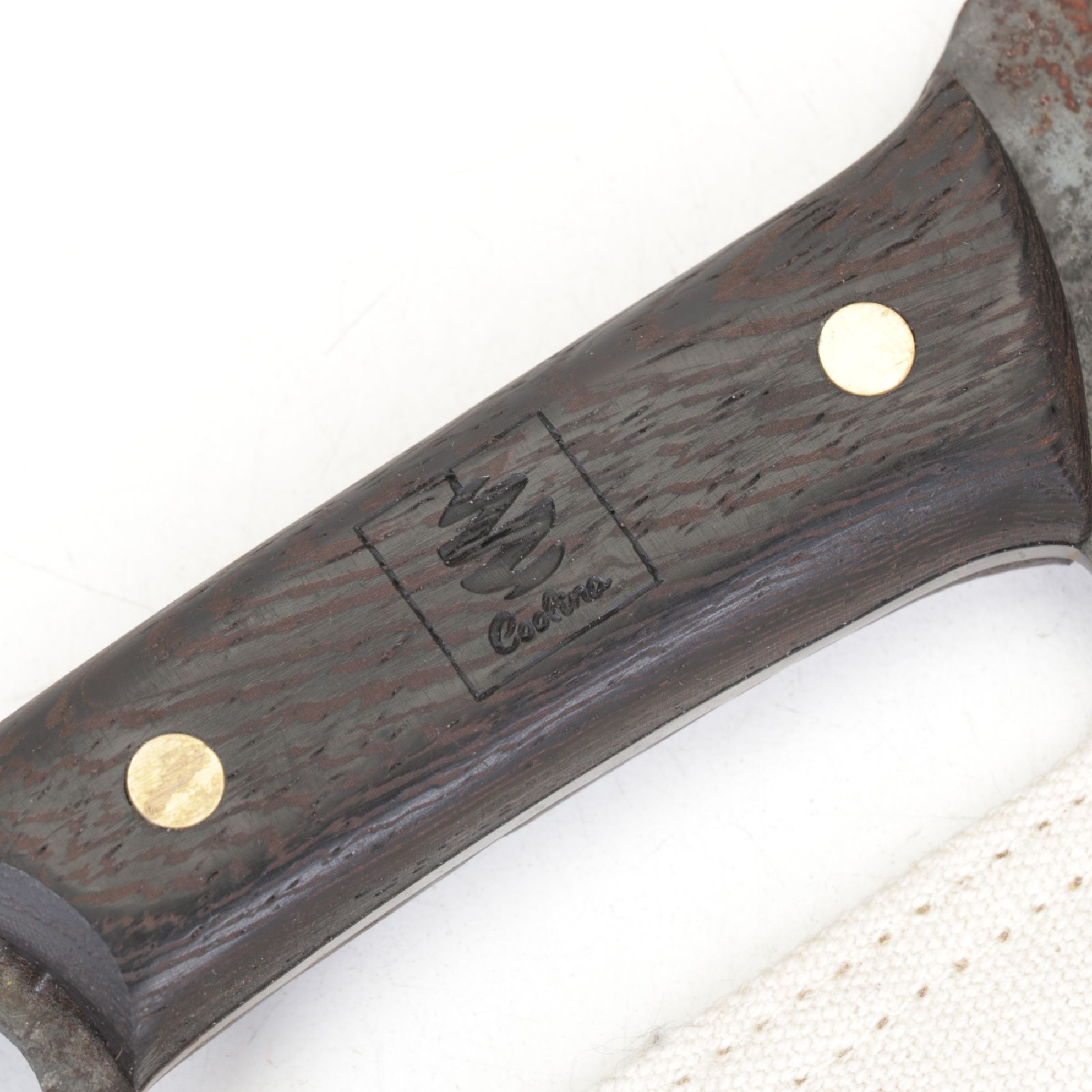 Coolina "Big Badass" Hand-Forged Kitchen Knife Trio With Promaja 6" Chef's Knife