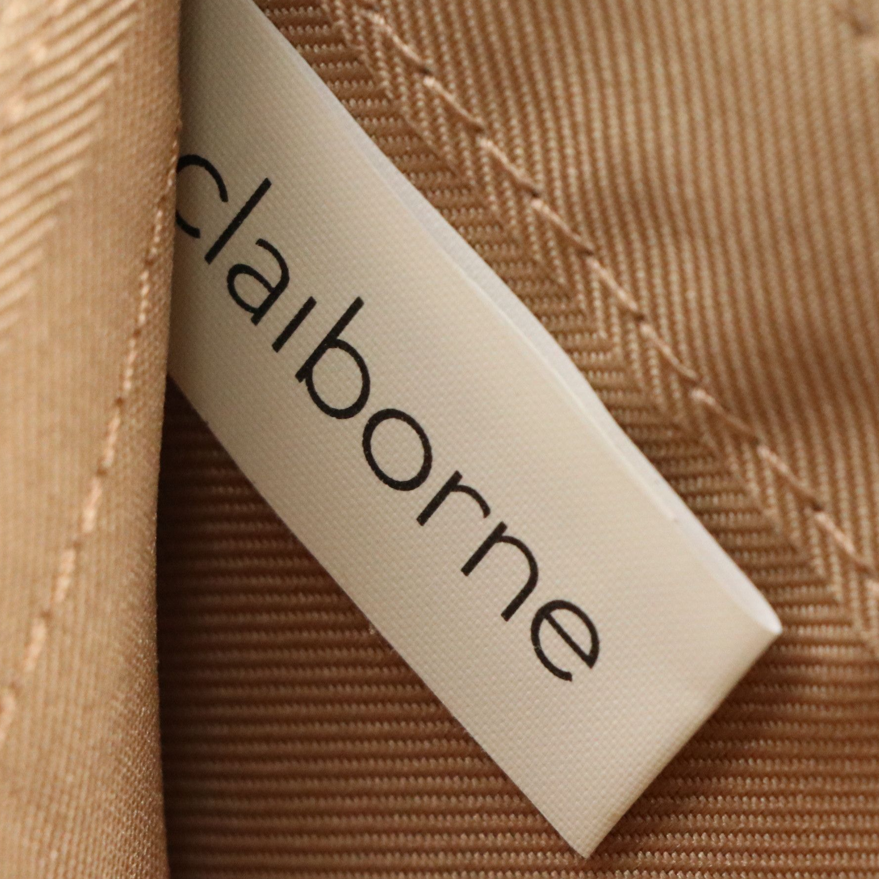 Liz Claiborne Red Patent Leather Zip Wallet and Logo Embroidered Canvas Wallets