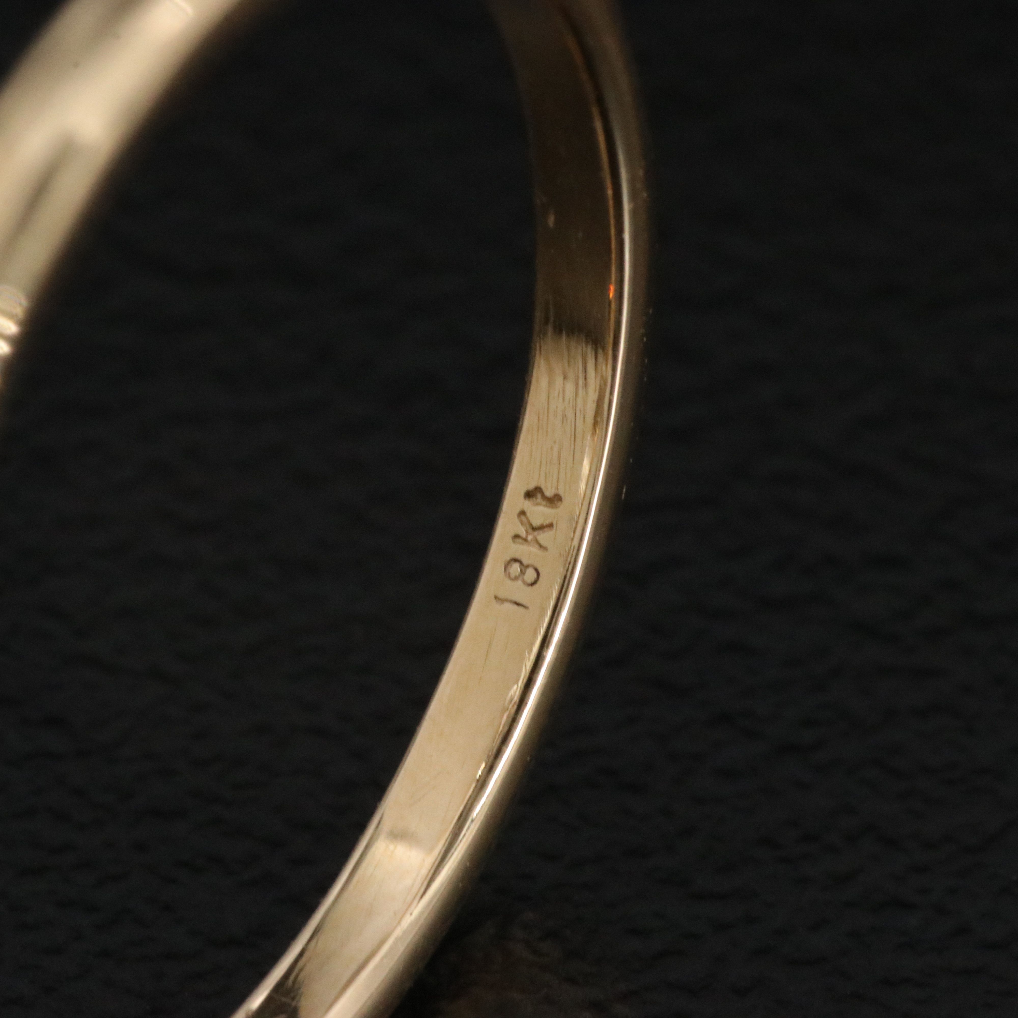 18K 8.07 CT Lab Grown Diamond Solitaire Ring with IGI Report