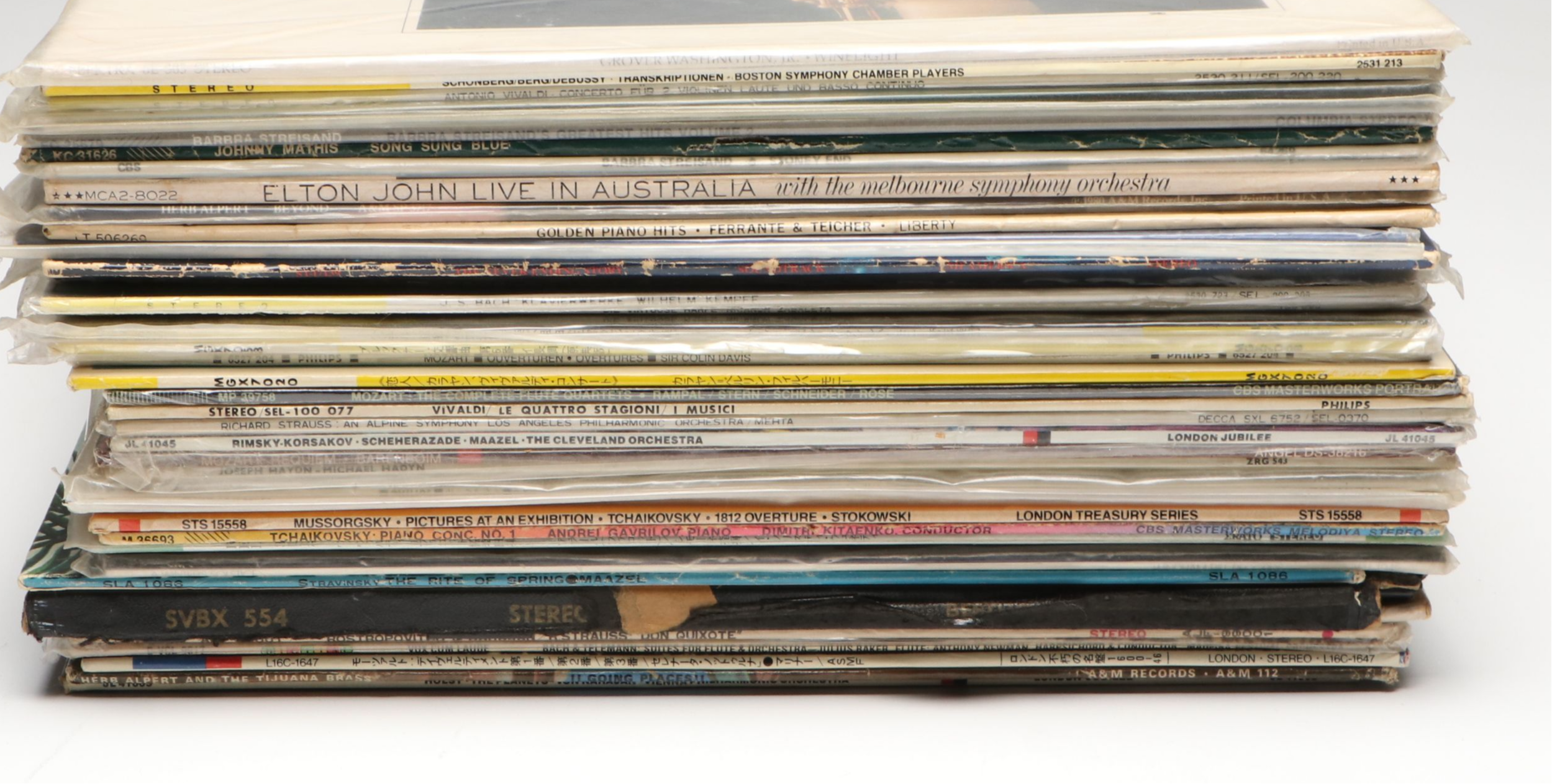 Bach, Beethoven, Vivaldi, Herb Alpert and Other Vinyl Record Albums