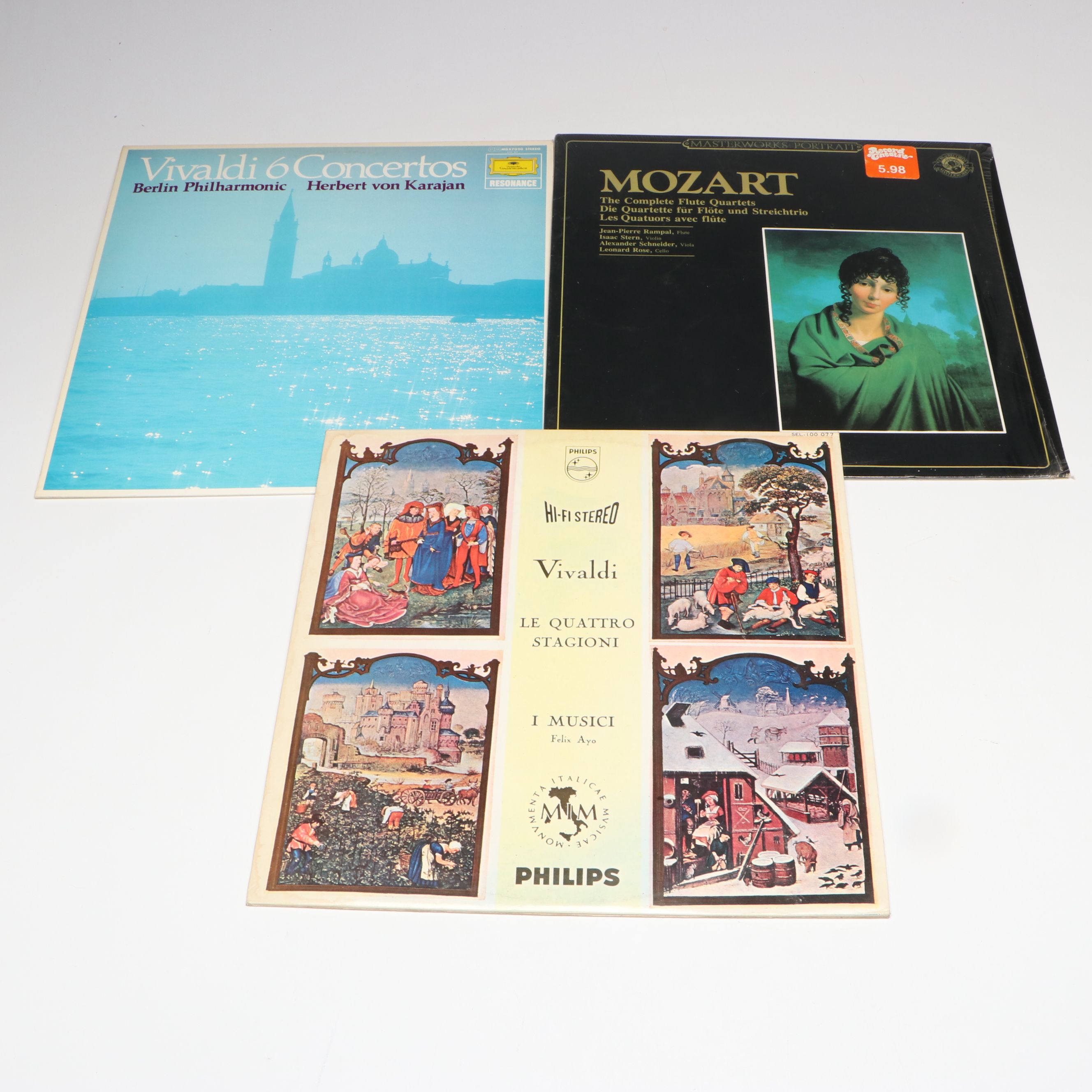 Bach, Beethoven, Vivaldi, Herb Alpert and Other Vinyl Record Albums