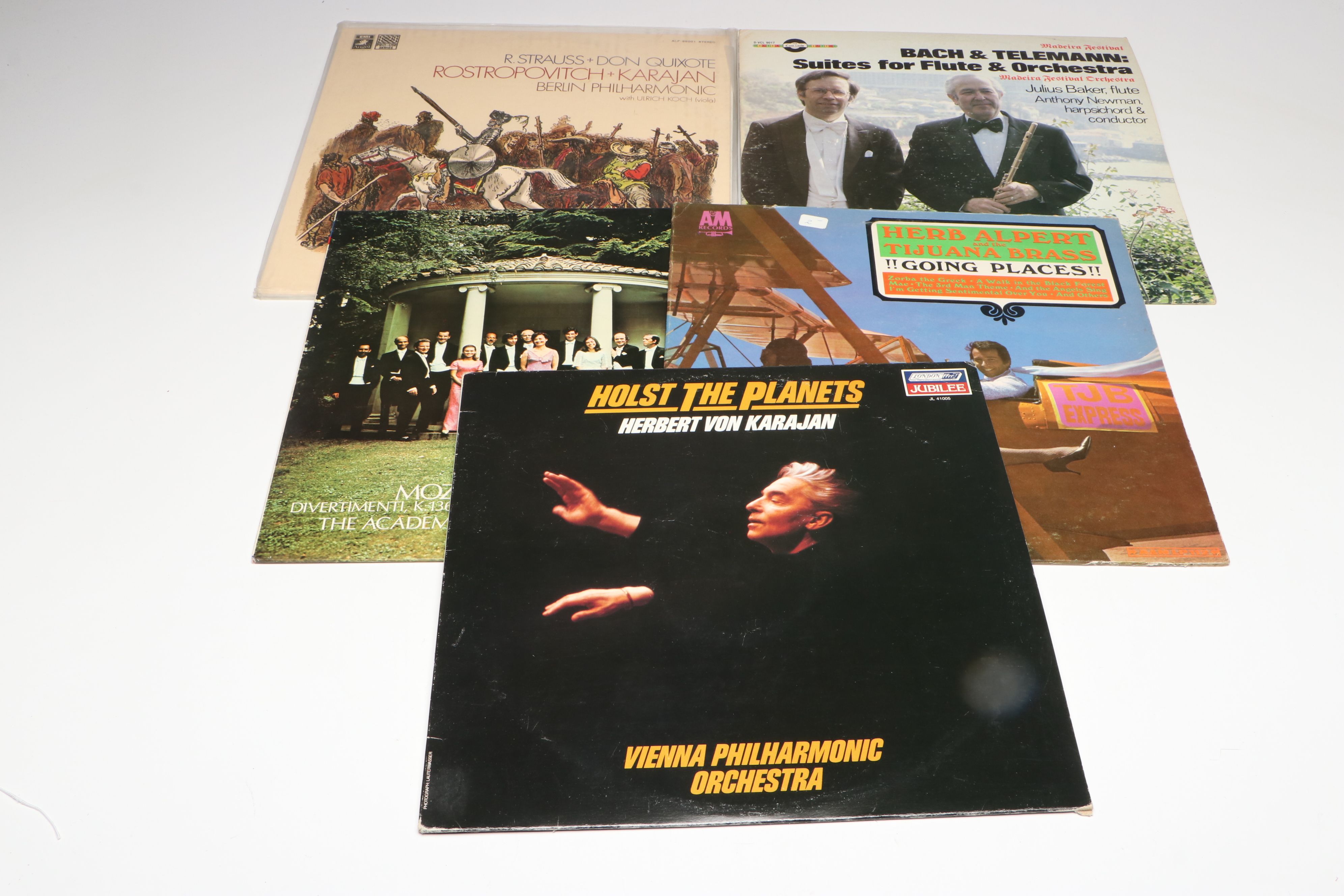 Bach, Beethoven, Vivaldi, Herb Alpert and Other Vinyl Record Albums