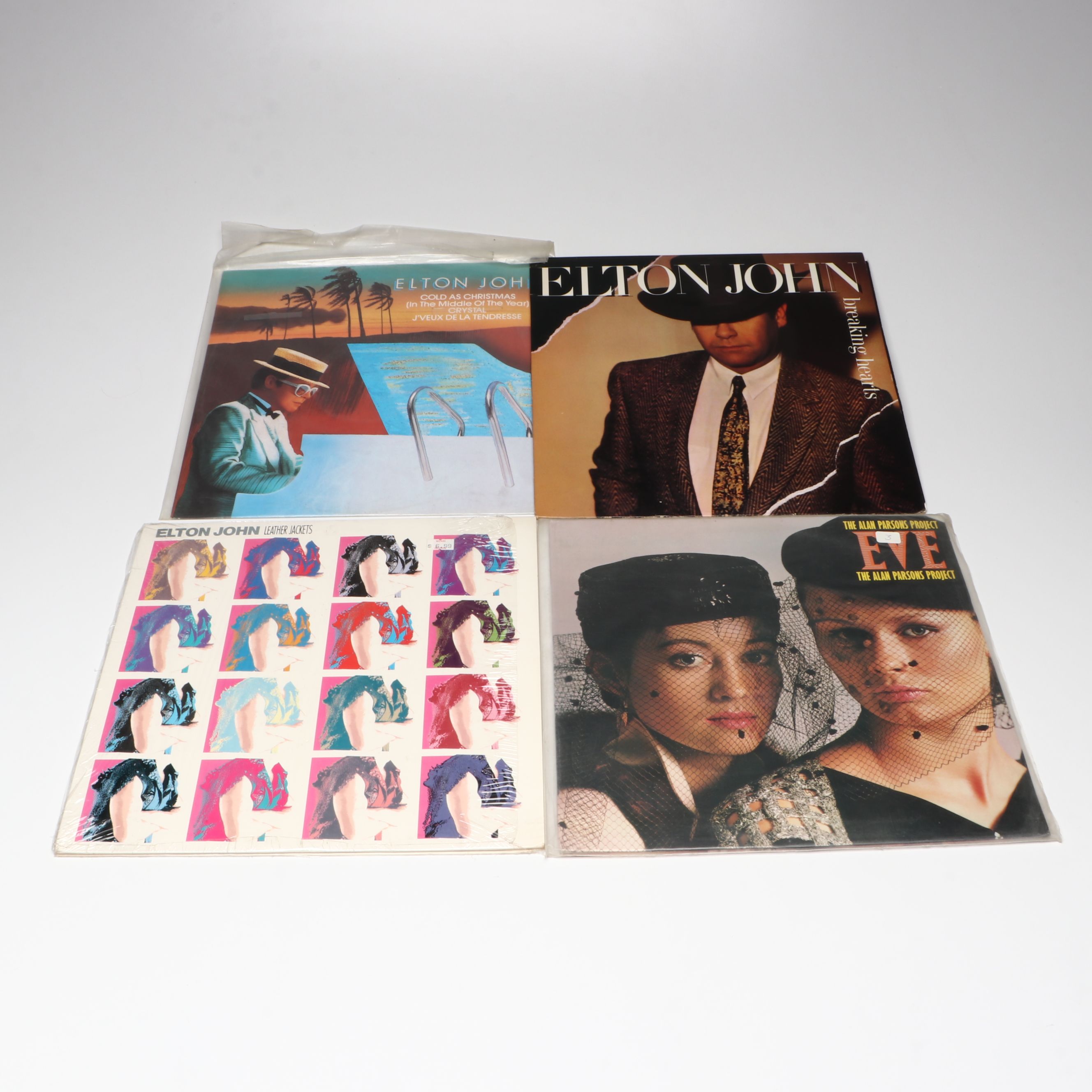 Elton John, Aretha Franklin, Jefferson Starship and Other Vinyl Record Albums