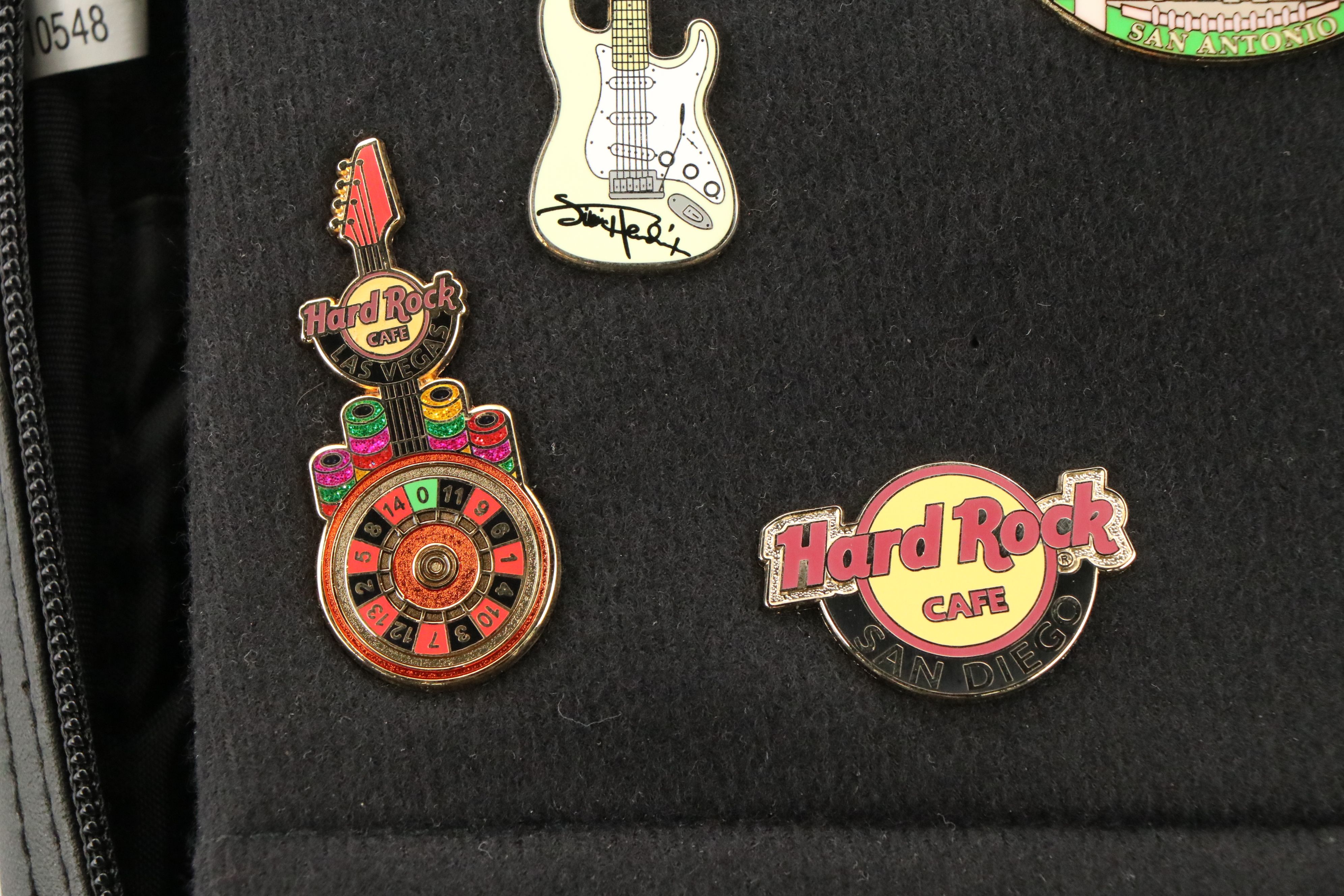 Hard Rock Cafe Myrtle Beach Pins with Bag and Other Location Collectible Pins