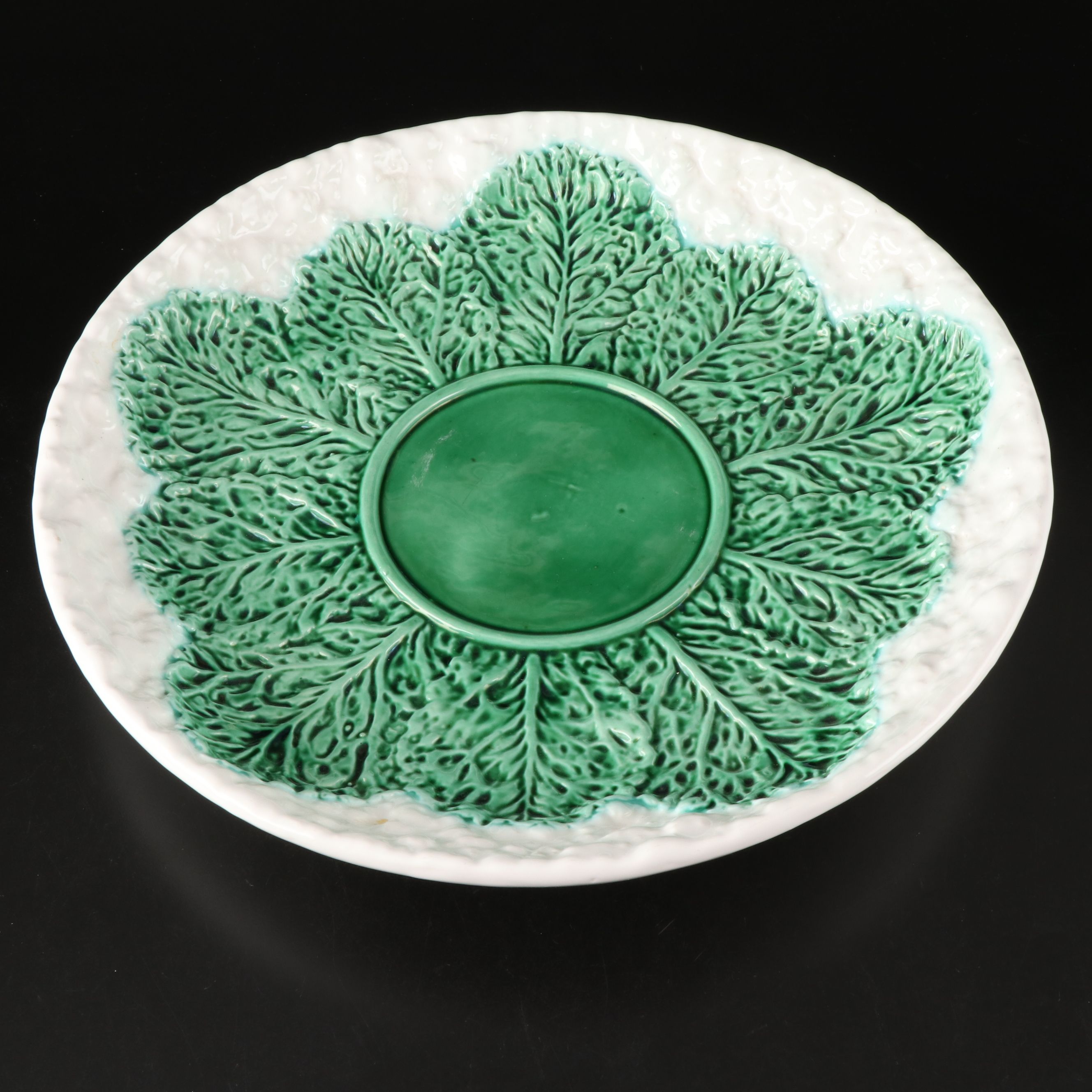 Bordallo Pinheiro Cauliflower Tureen with Ladle and Underplate