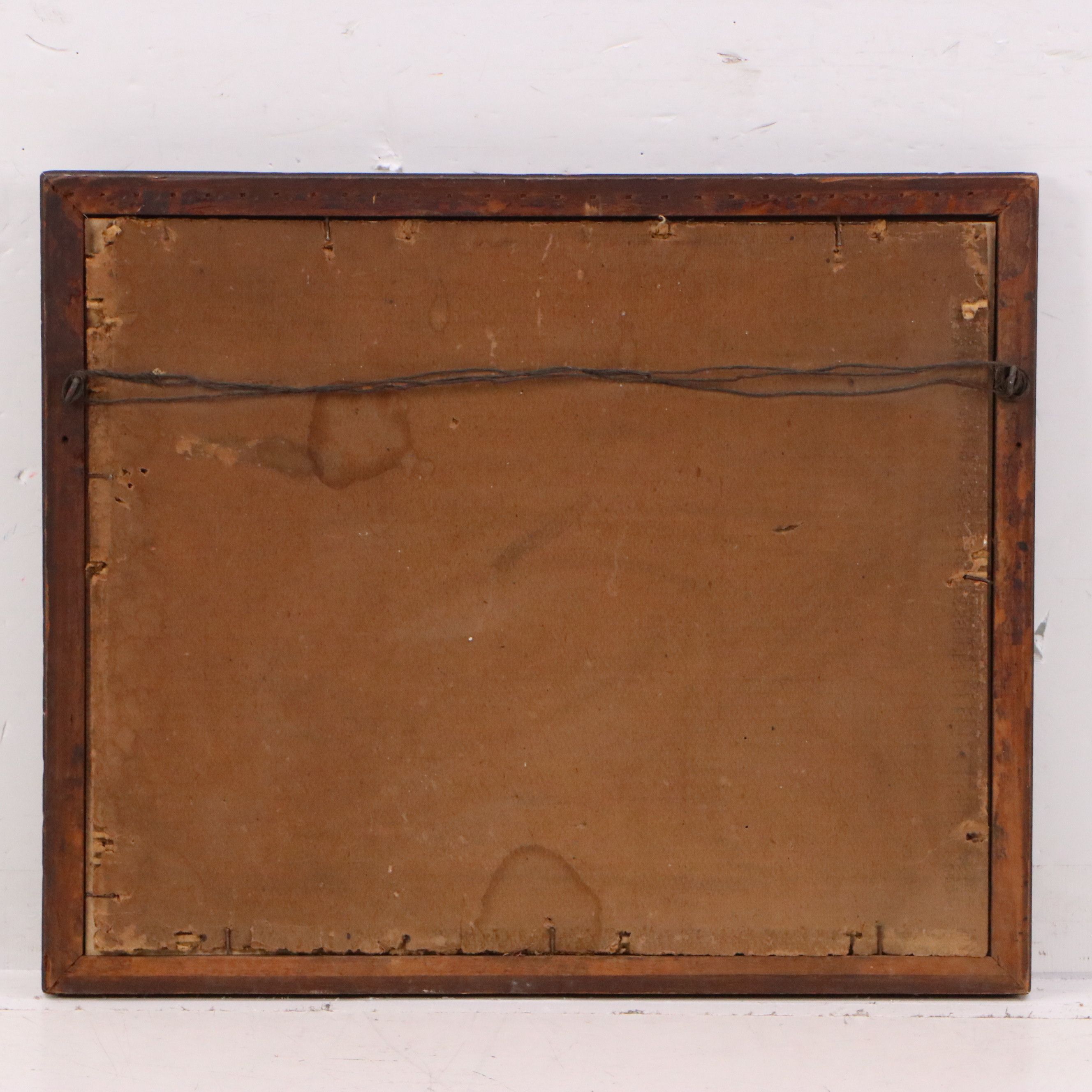 Corwin S. Rife Watercolor of Streetscape with Church, Mid to Late 20th Century