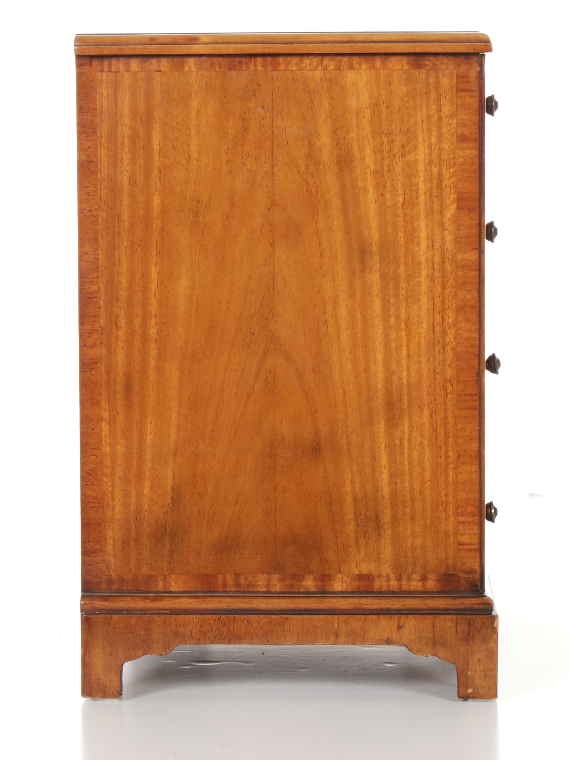 Maitland Smith Miniature Biedermeier Style Knee-hole Desk