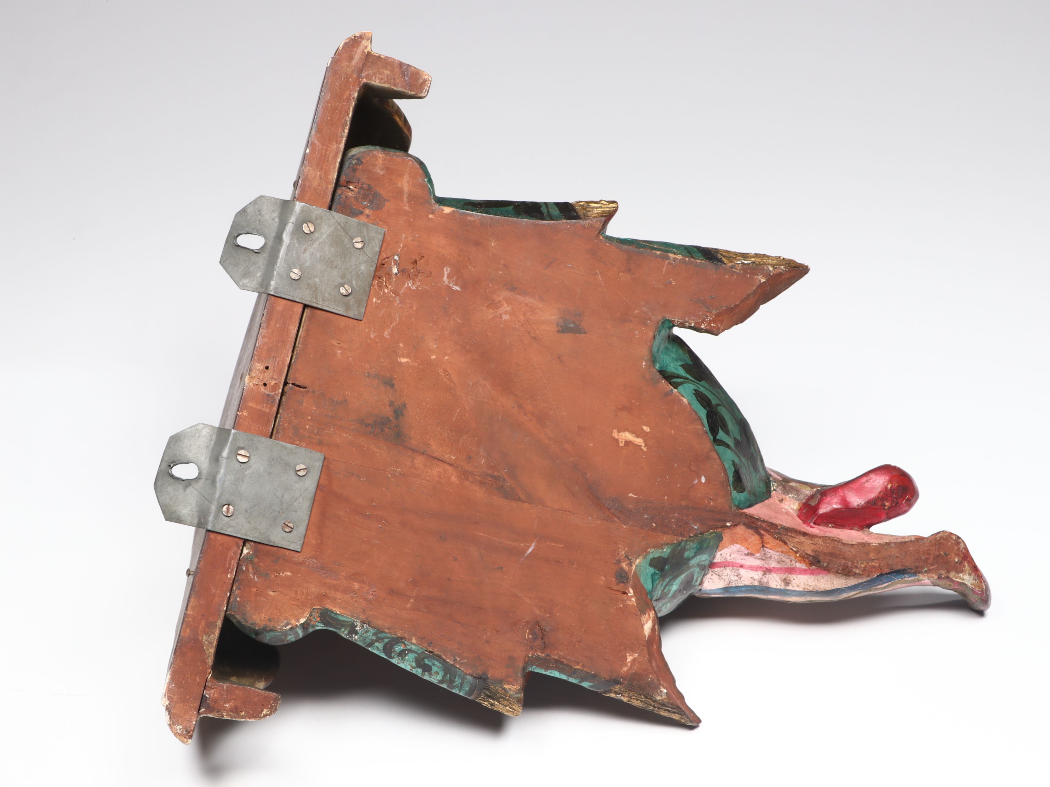 Venetian Blackamoor Wood Corbel, Late 19th/Early 20th Century