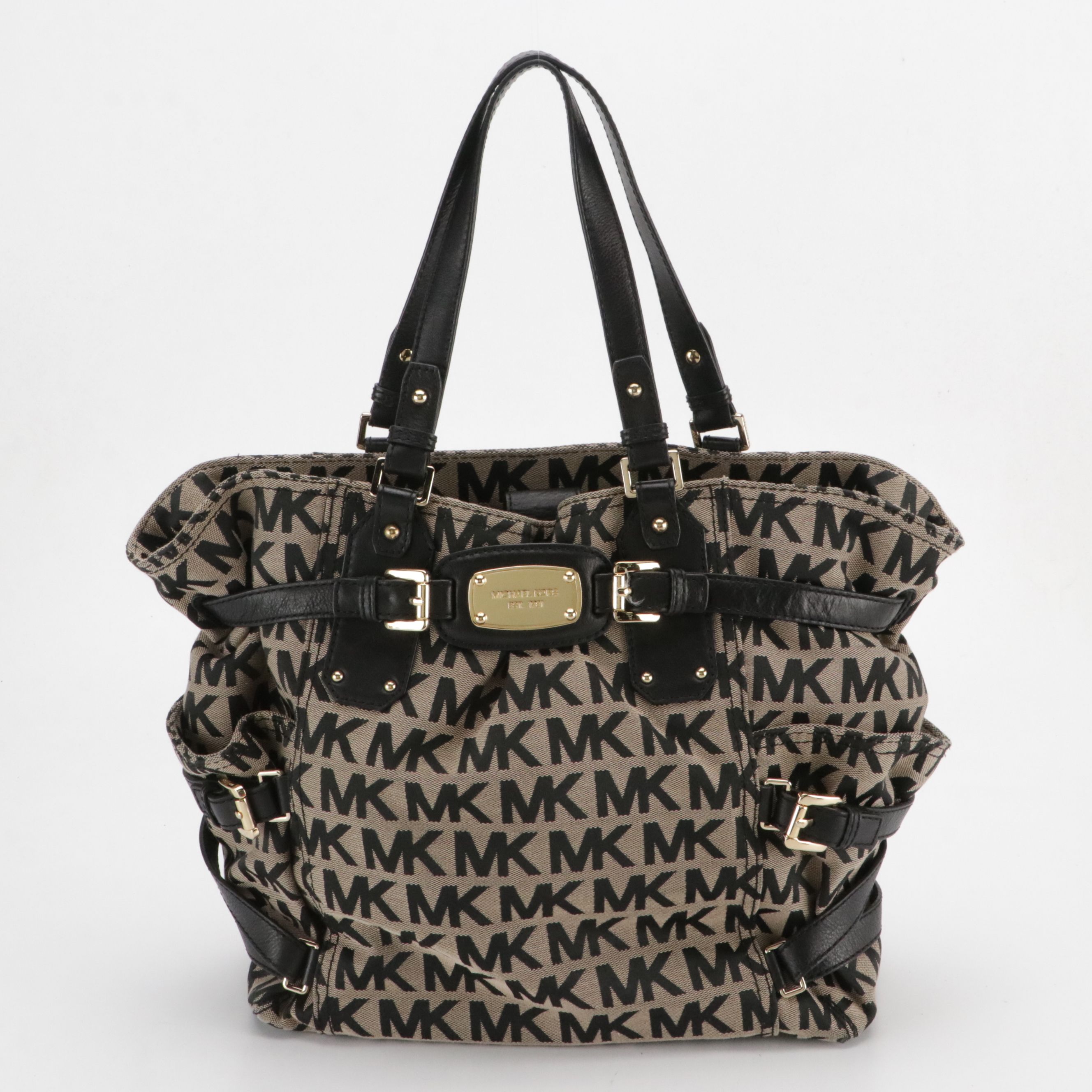 Michael Kors MK Jacquard Canvas Gansevoort & Vera Bradley Boxy Tote Bags