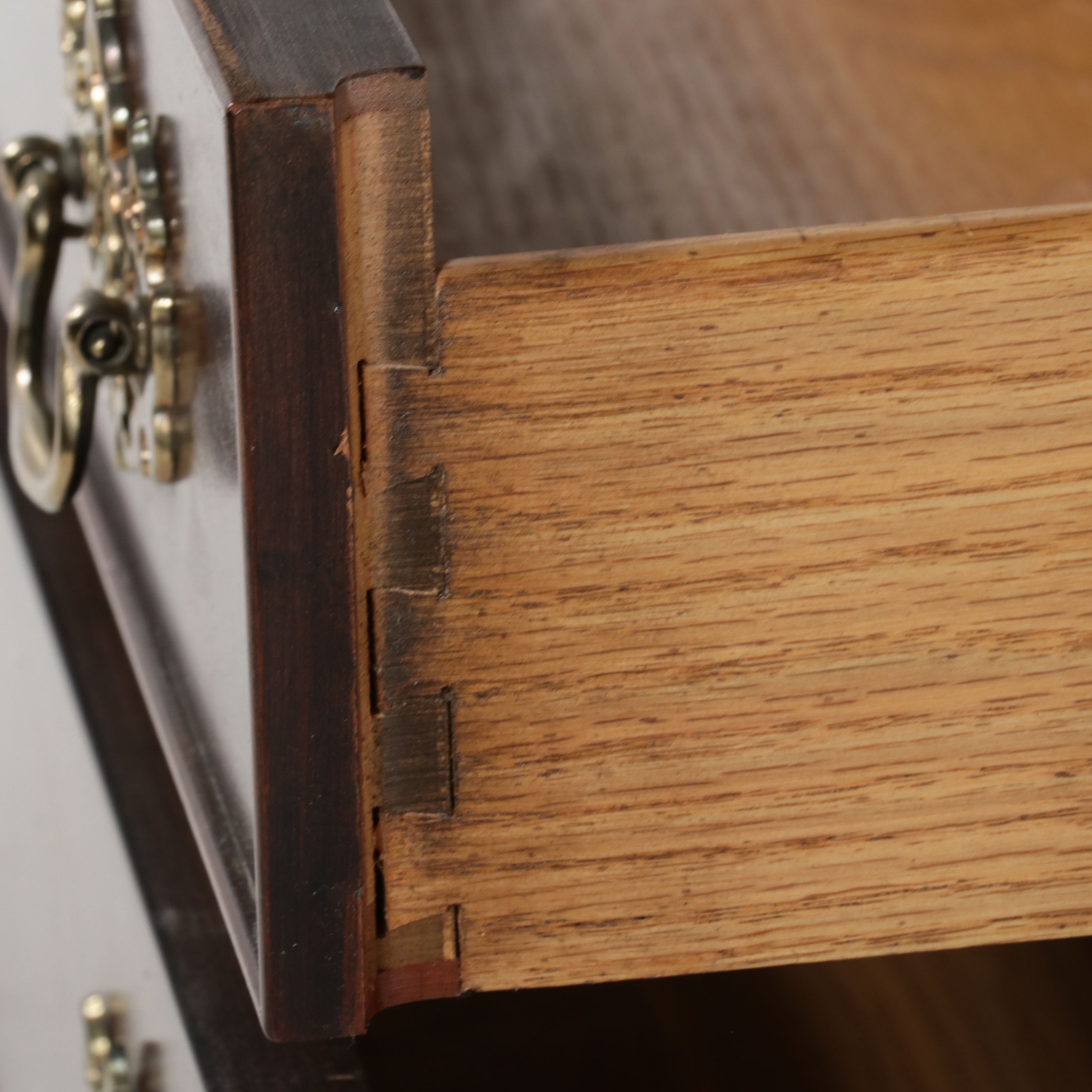 Thomasville Chippendale Style Mahogany Slant-Front Desk, Late 20th Century