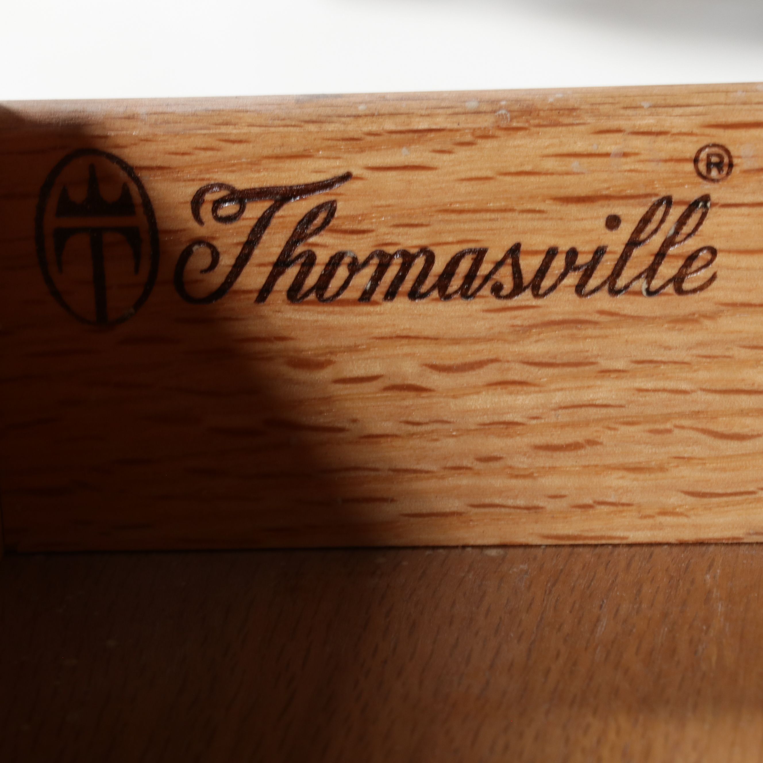 Thomasville Chippendale Style Mahogany Slant-Front Desk, Late 20th Century