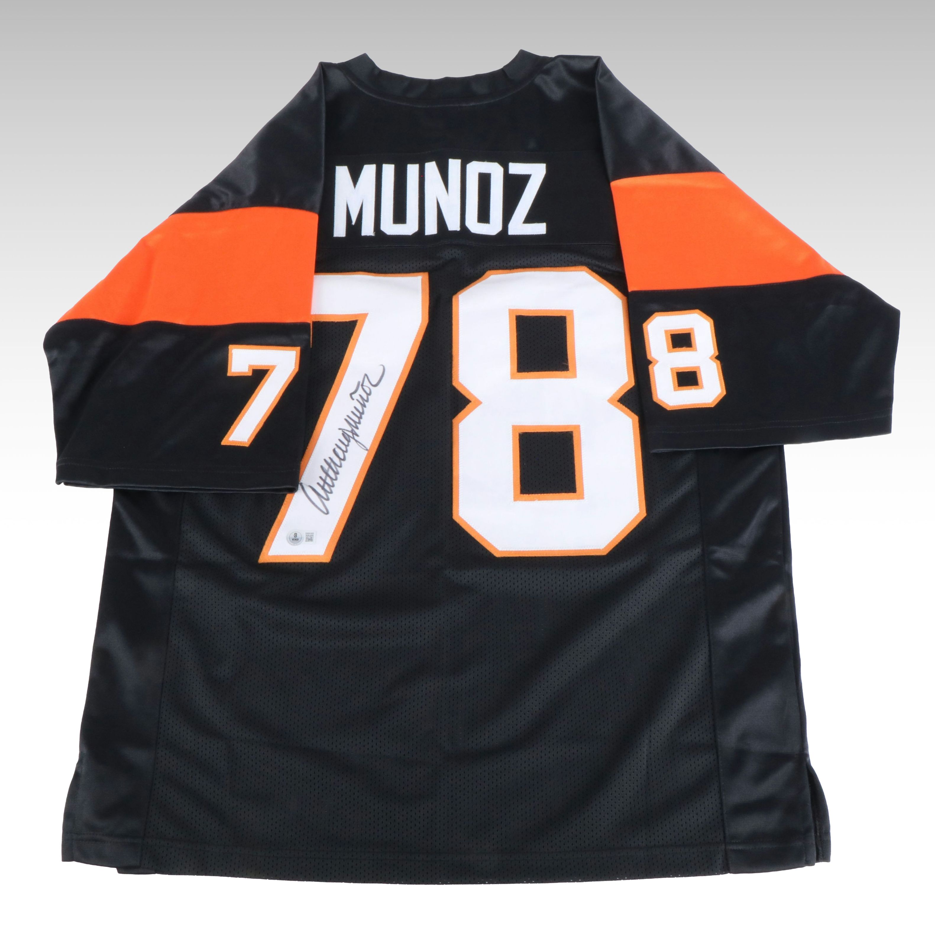 Anthony Muñoz Signed Cincinnati Bengals Football Jersey, Beckett
