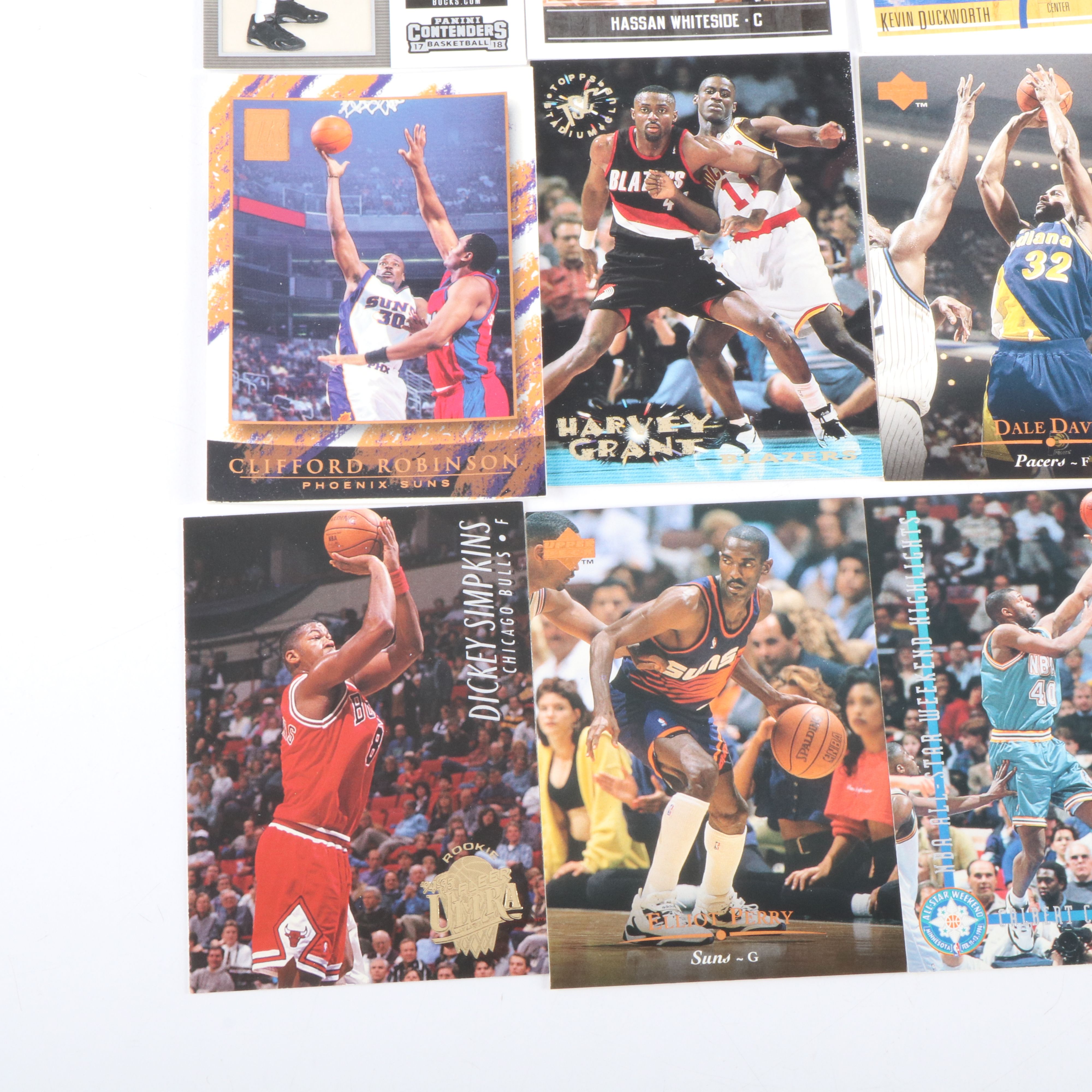 Storage Box of Over 4,000 Basketball Trading Cards and Some Racing Cards