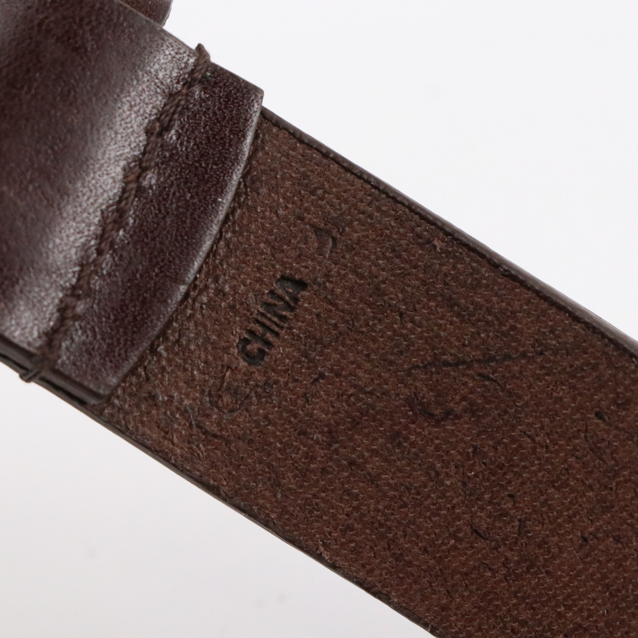 Calvin Klein, Ralph Lauren and Kenneth Cole Leather Belts