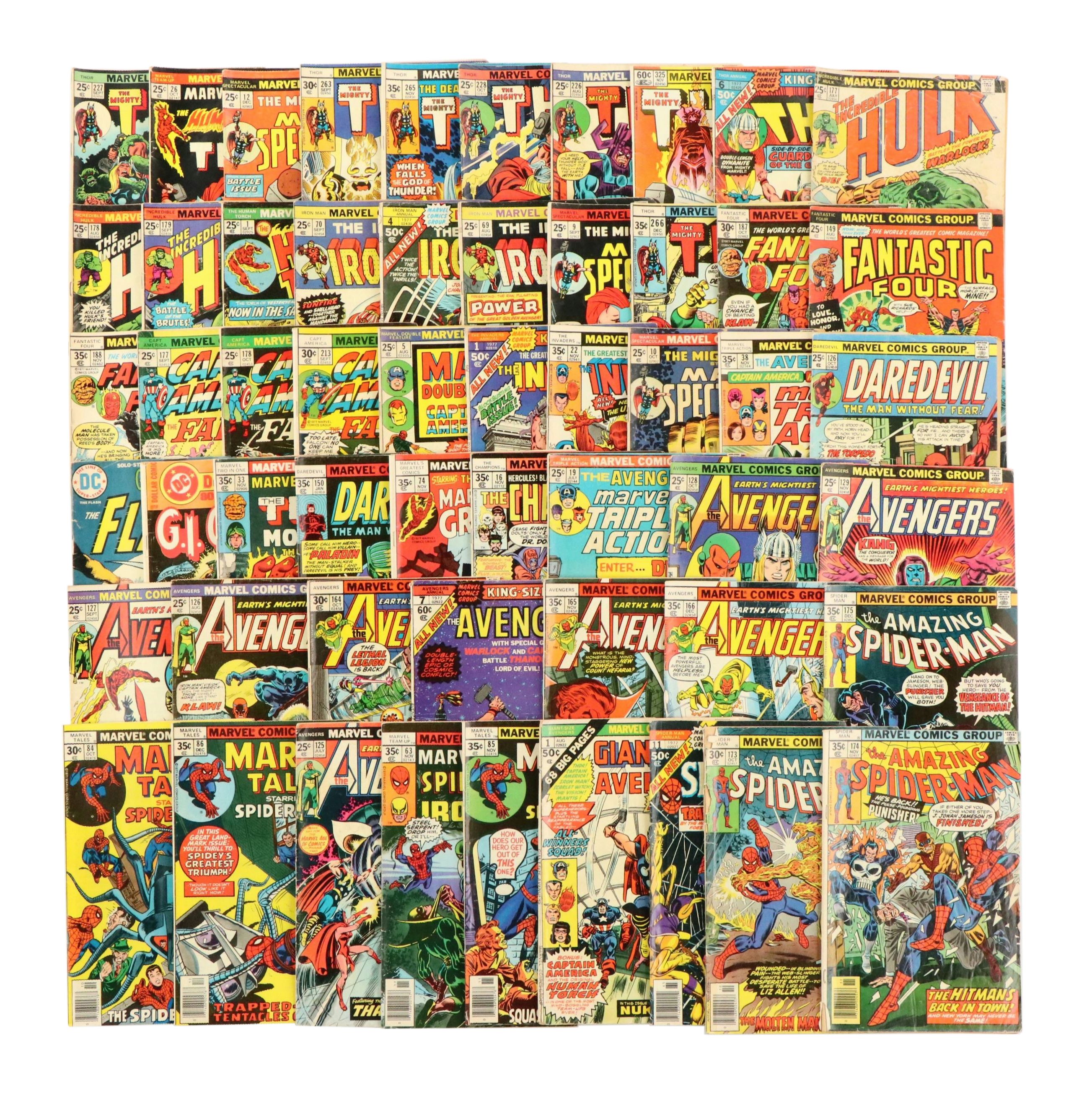 "Giant-Size Avengers", "The Amazing Spider-Man" and Other Marvel Comics