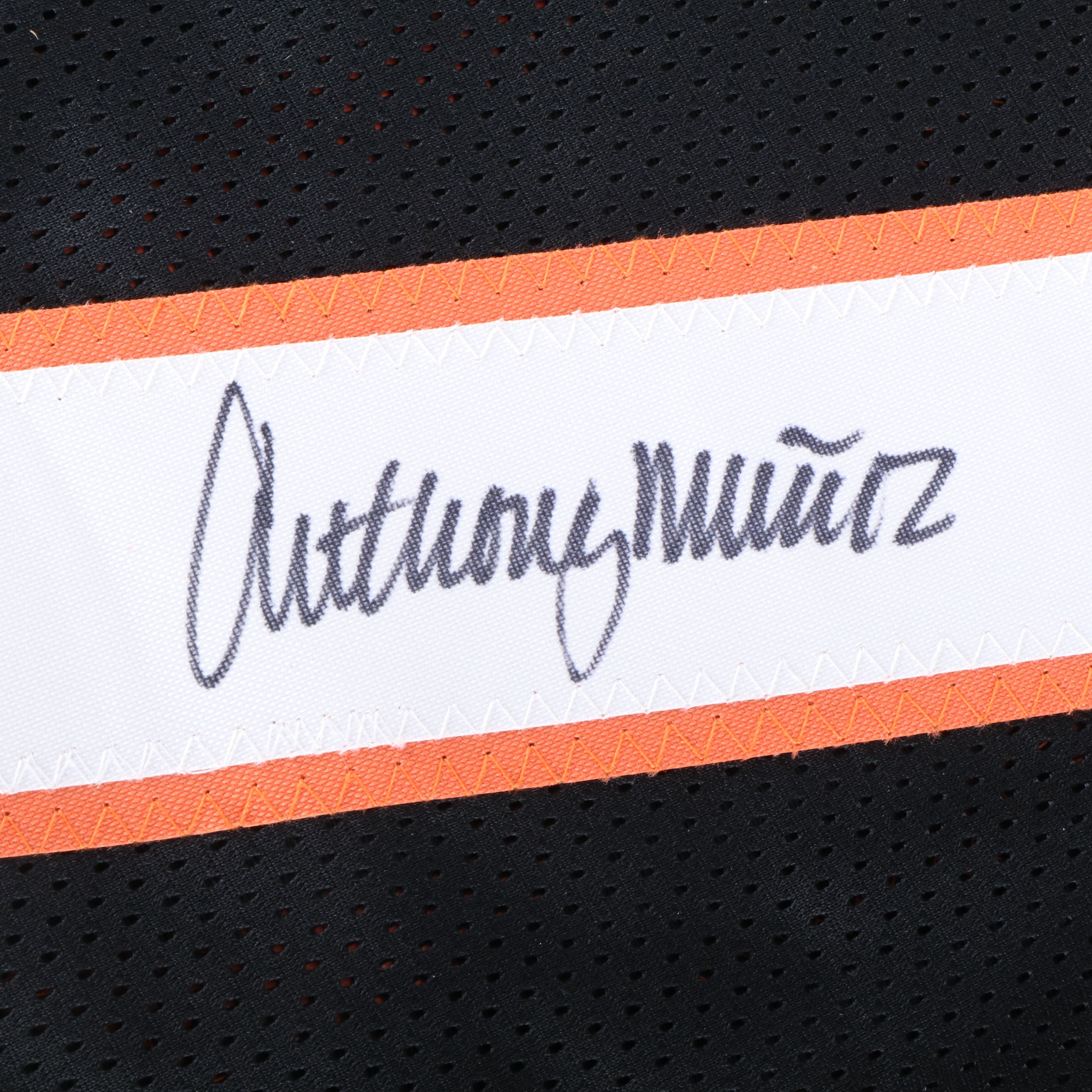 Anthony Muñoz Signed Cincinnati Bengals Football Jersey, Beckett