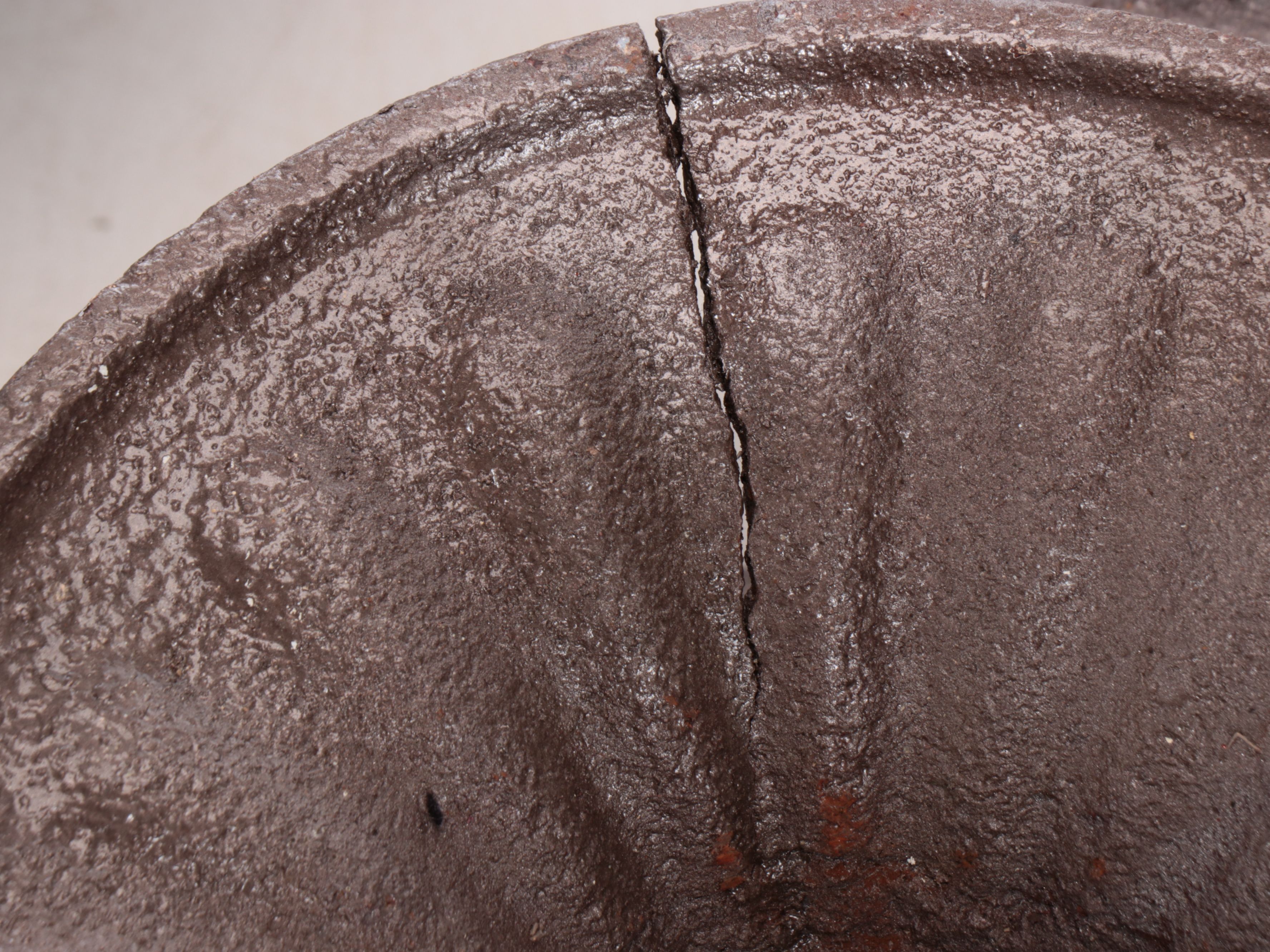 Neoclassical Style Painted Cast Metal Urn