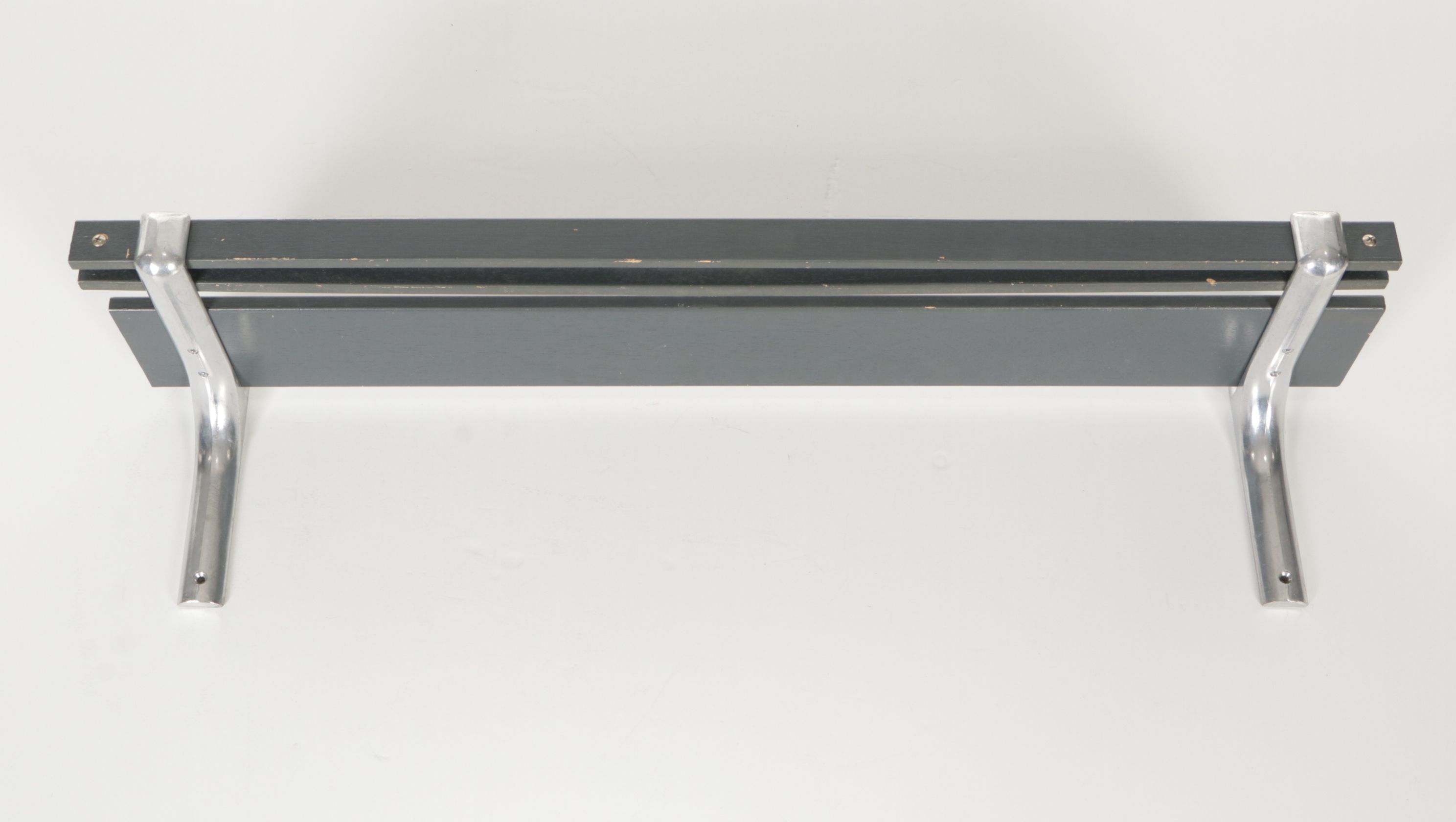 All-Clad Master Chef Stainless Steel Cookware Set with Wall-Mount Shelf & Hooks