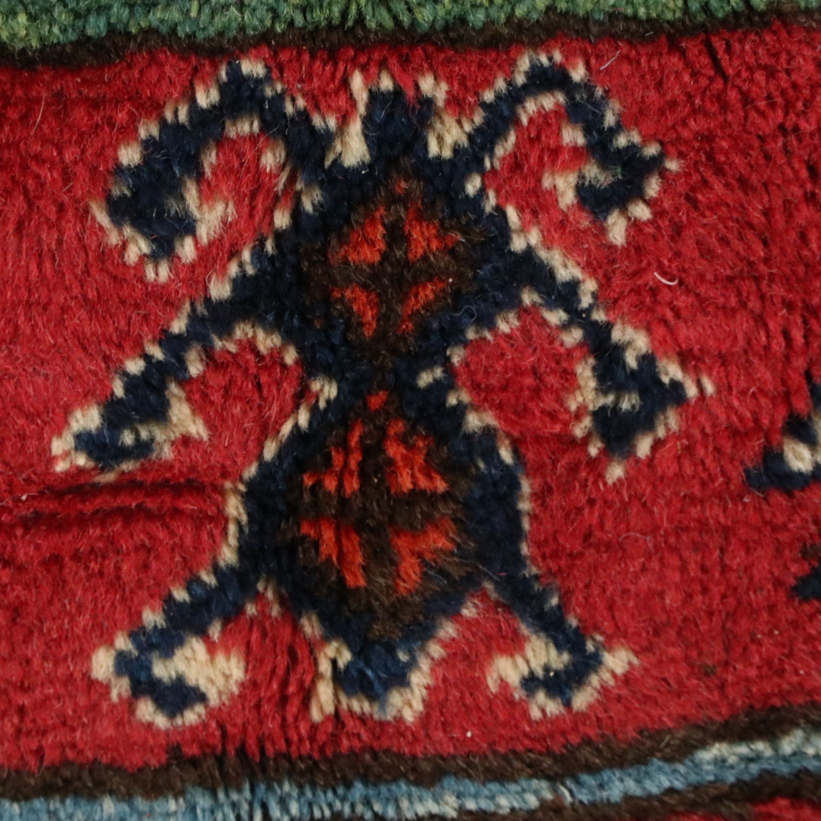 6'3 x 7'7 Hand-Knotted Caucasian Baku Area Rug