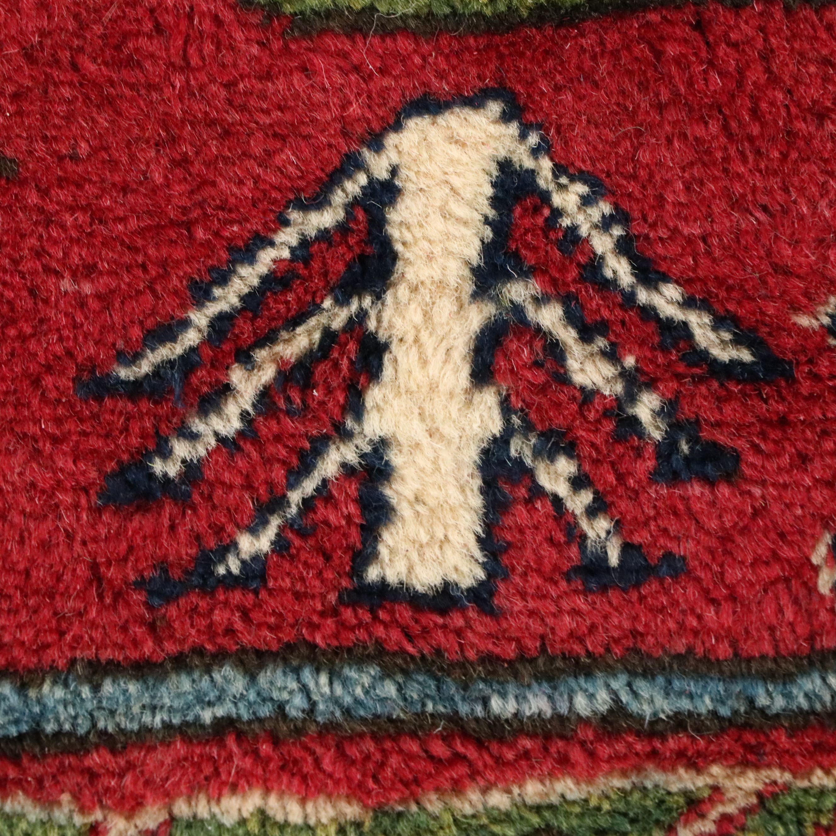 6'3 x 7'7 Hand-Knotted Caucasian Baku Area Rug