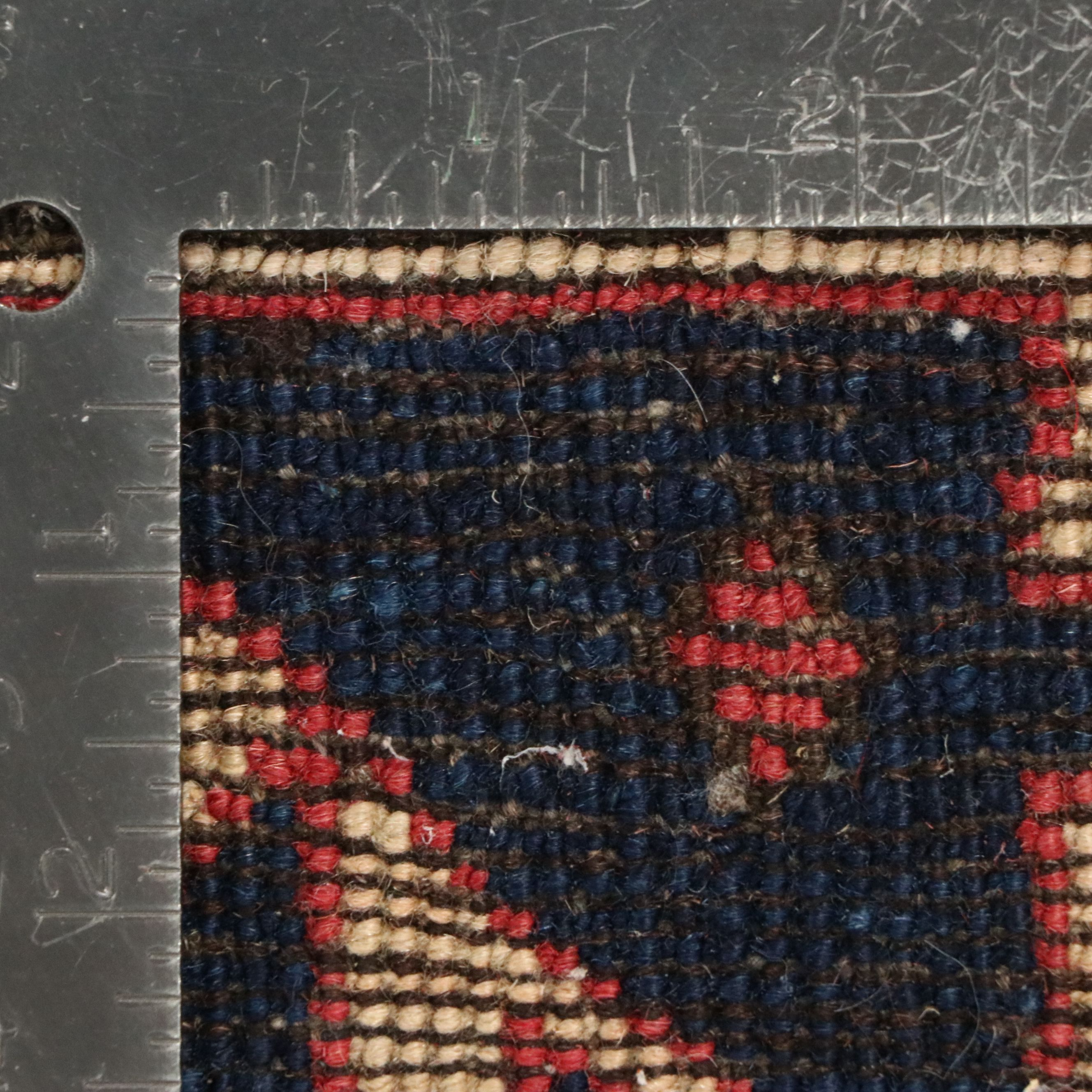 6'3 x 7'7 Hand-Knotted Caucasian Baku Area Rug