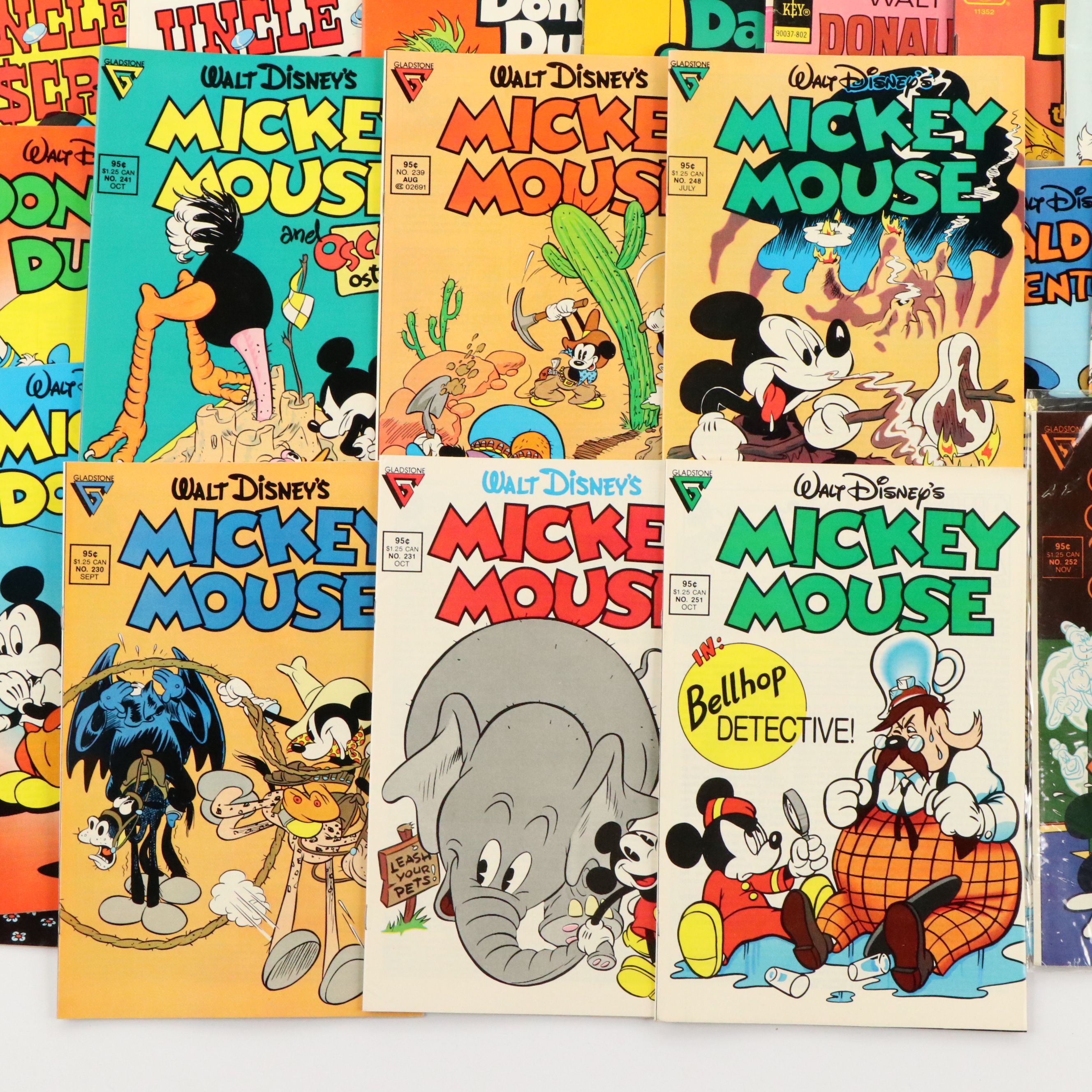 Walt Disney's "Mickey Mouse," "Donald Duck Adventures," and More Comic Books