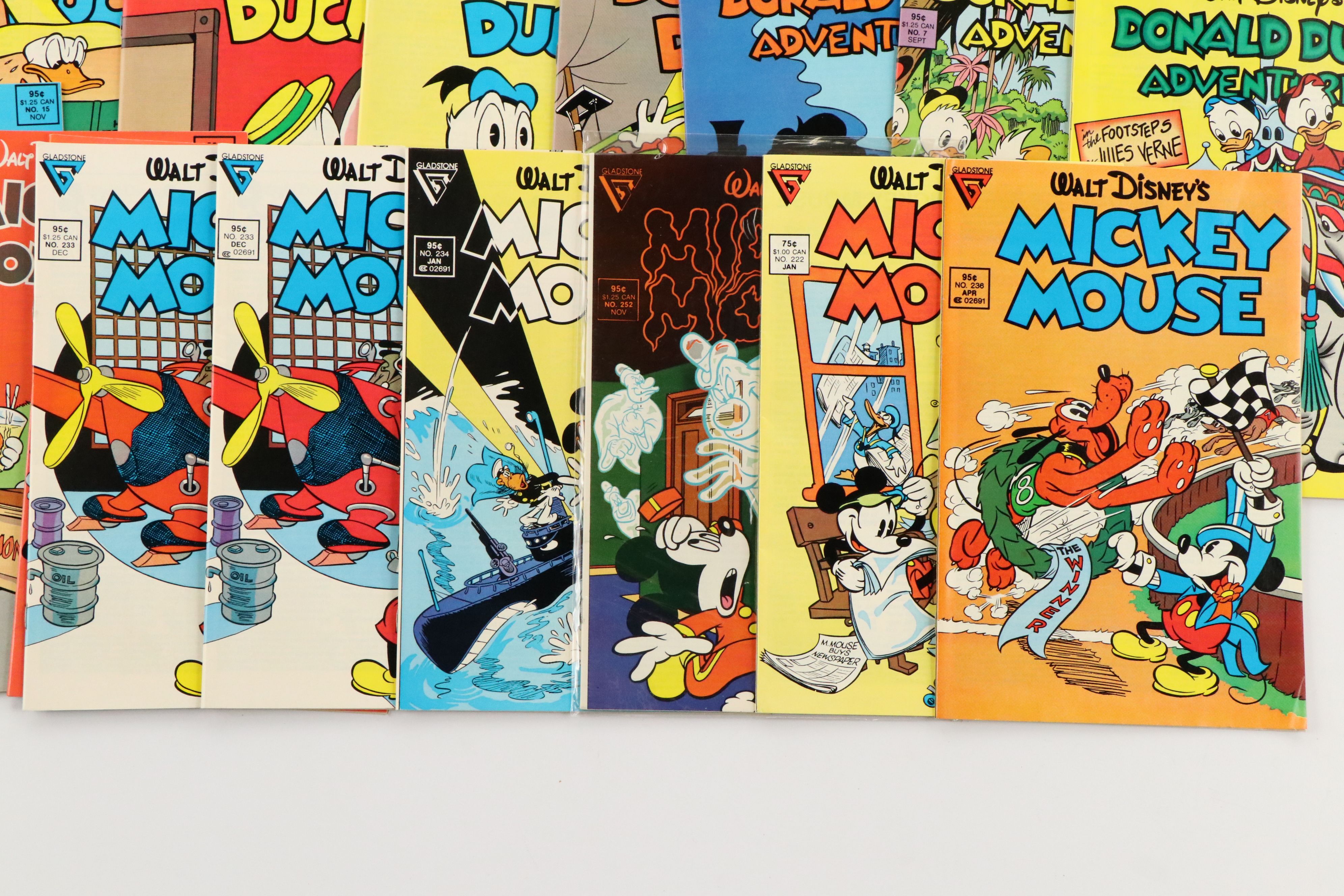 Walt Disney's "Mickey Mouse," "Donald Duck Adventures," and More Comic Books