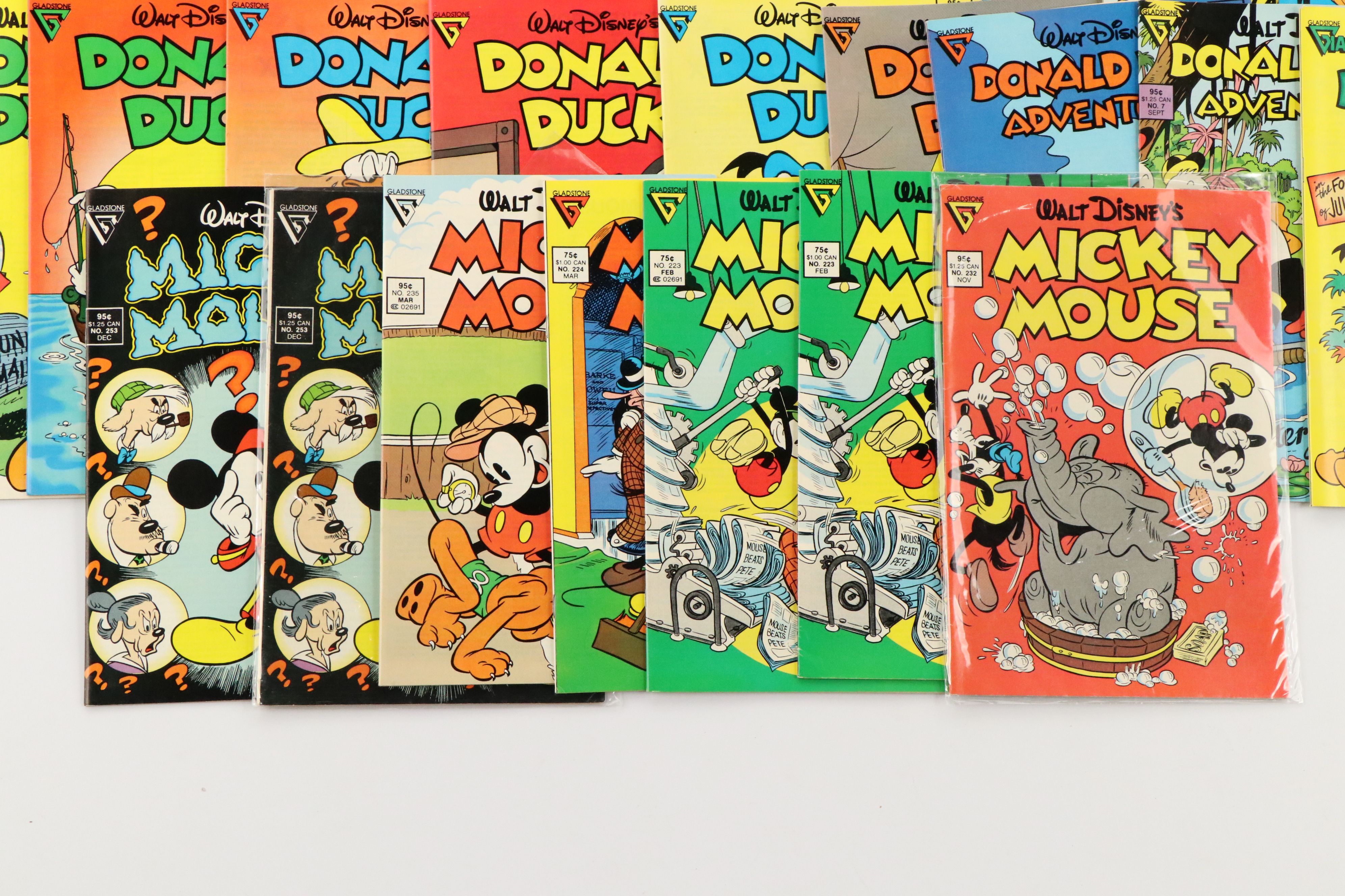 Walt Disney's "Mickey Mouse," "Donald Duck Adventures," and More Comic Books