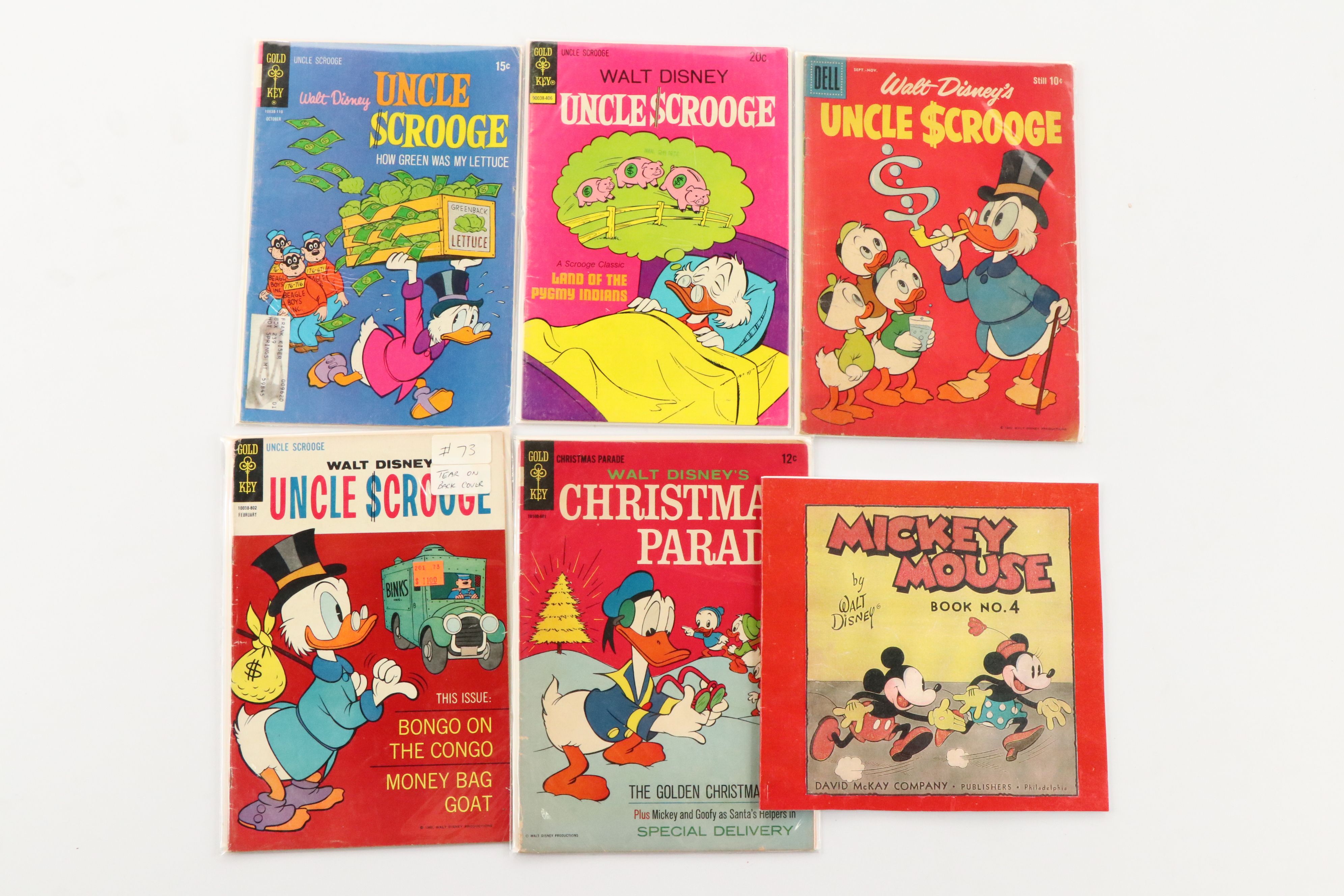 Walt Disney's "Mickey Mouse," "Donald Duck Adventures," and More Comic Books