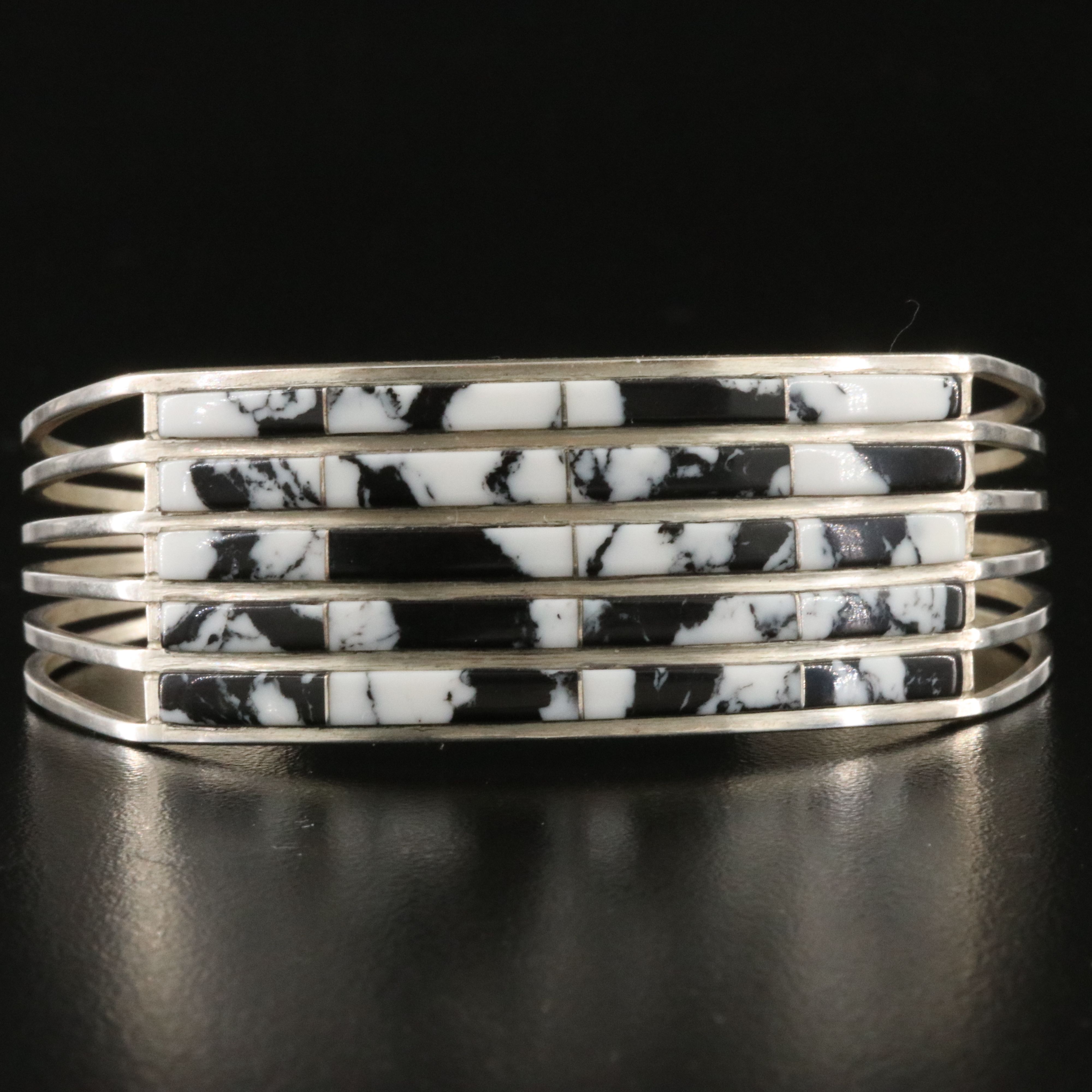 James Lee Navajo Diné Sterling Pendant with Southwestern Bracelet