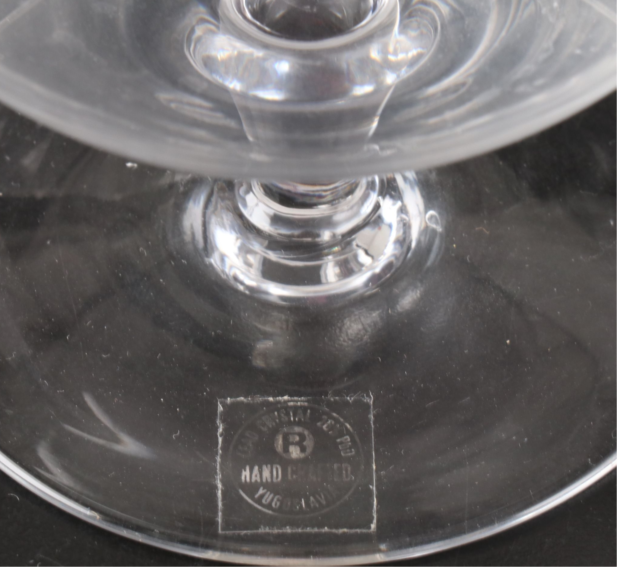 Rogaska Brandy Glasses and Atlantis Decanter with Crystal Ice Bucket