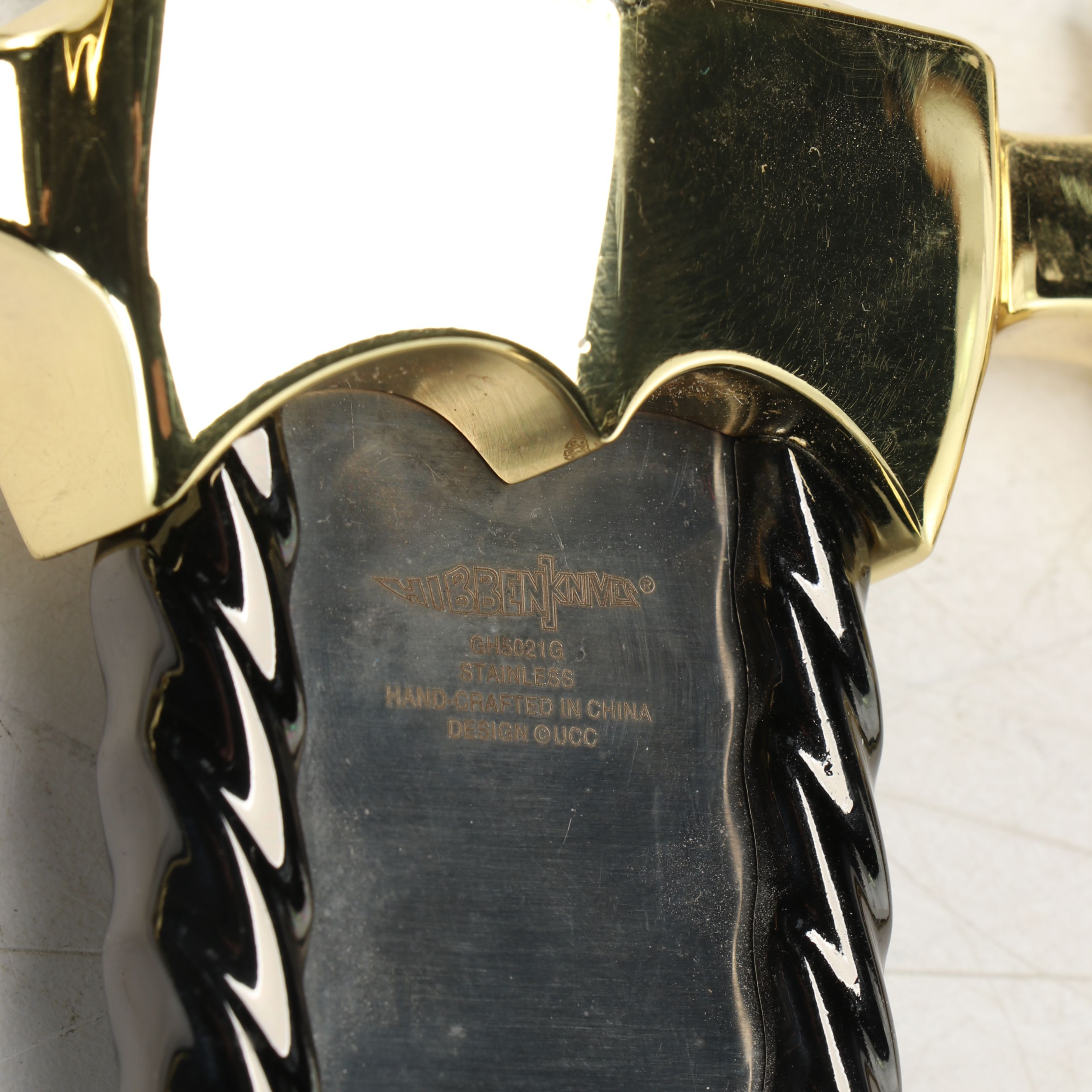 Hibben Knives Gold Edition Valiant Sword, 2010