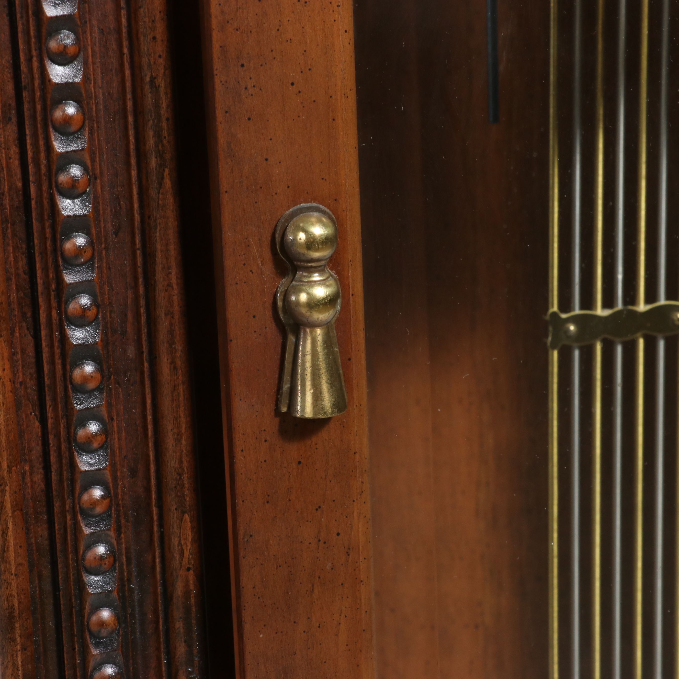 Colonial Grandfather Clock with Moon Phase Face