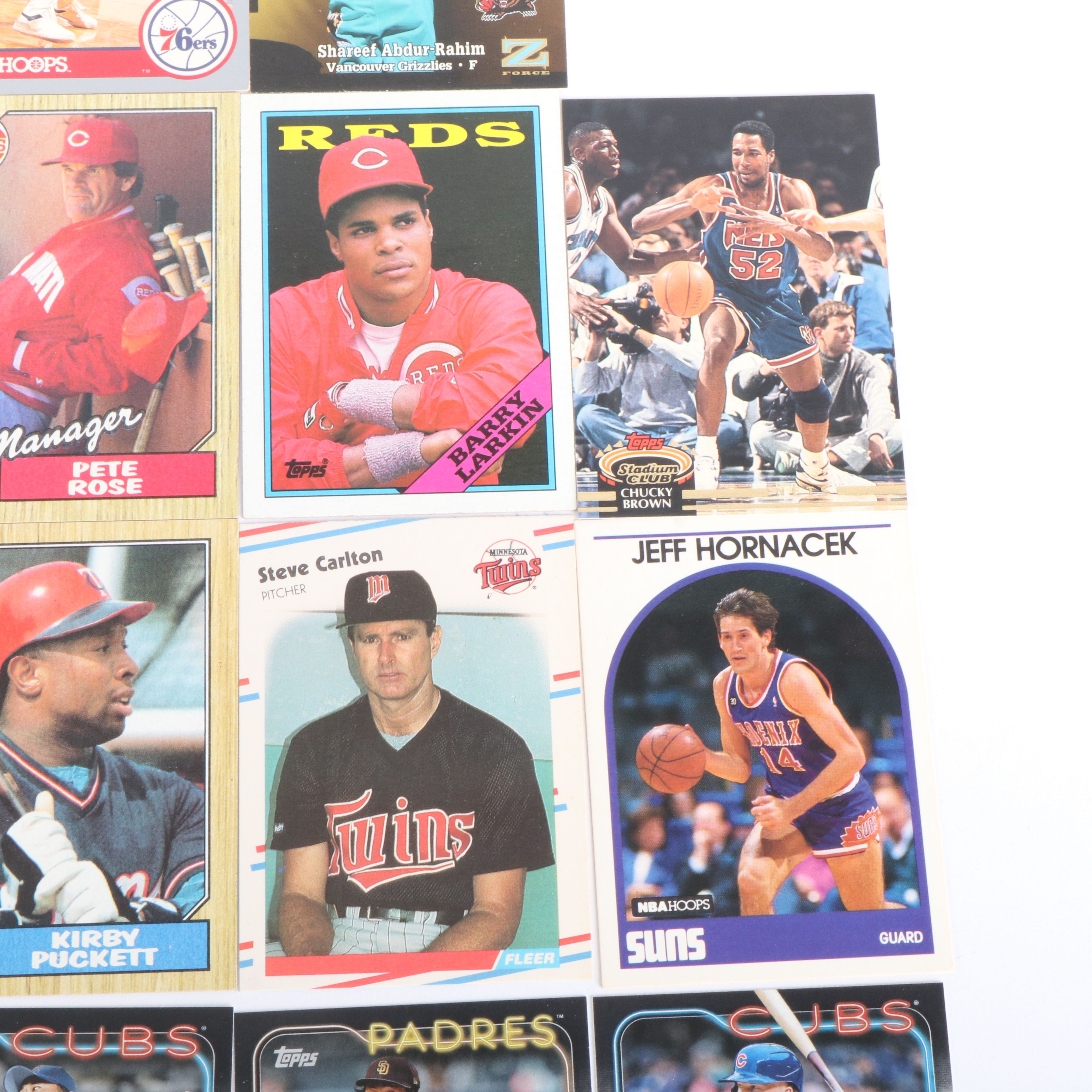 Fleer with Other Sports Cards Featuring Pete Rose, Don Mattingly, and More