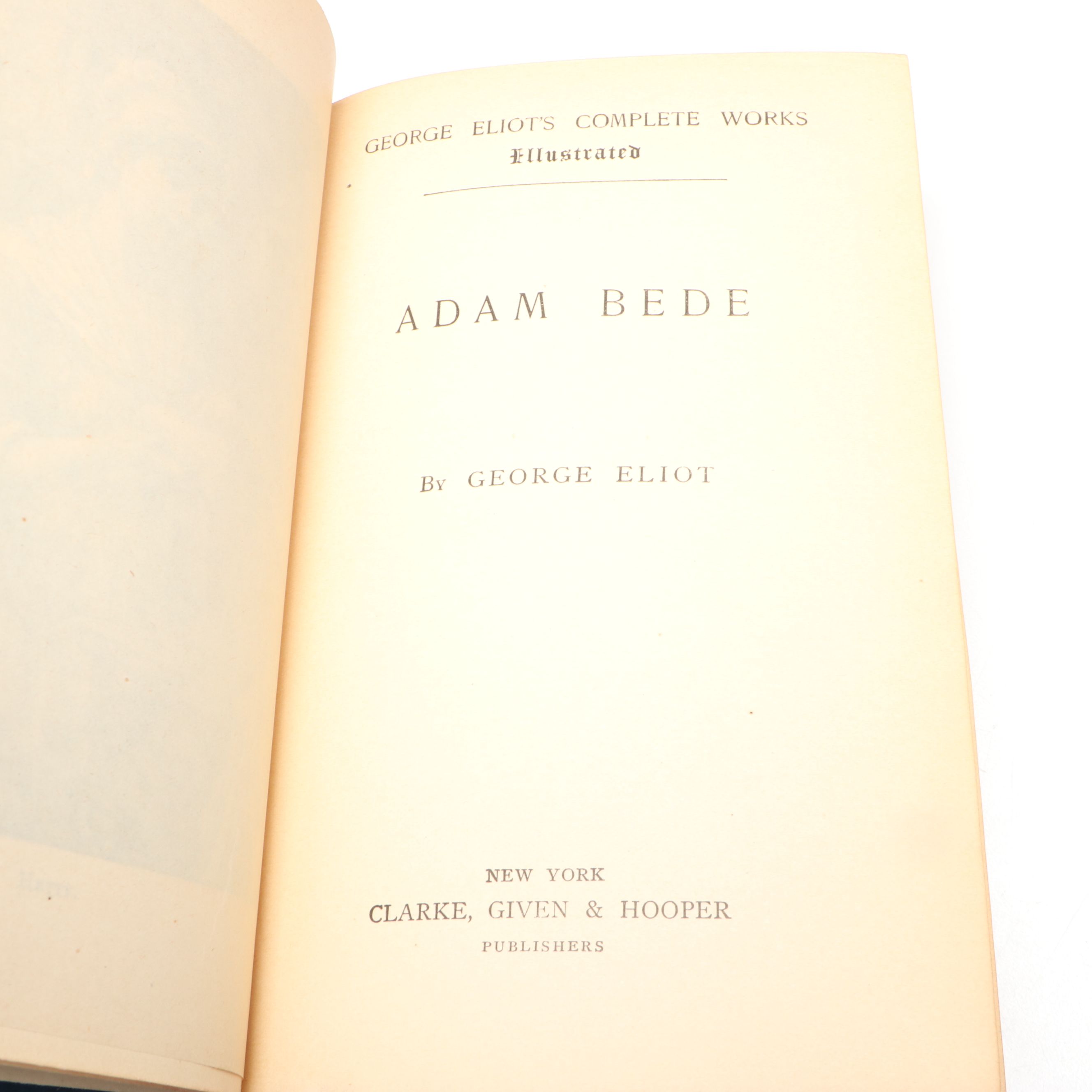 University Edition "Silas Marner" and Other Works by George Eliot