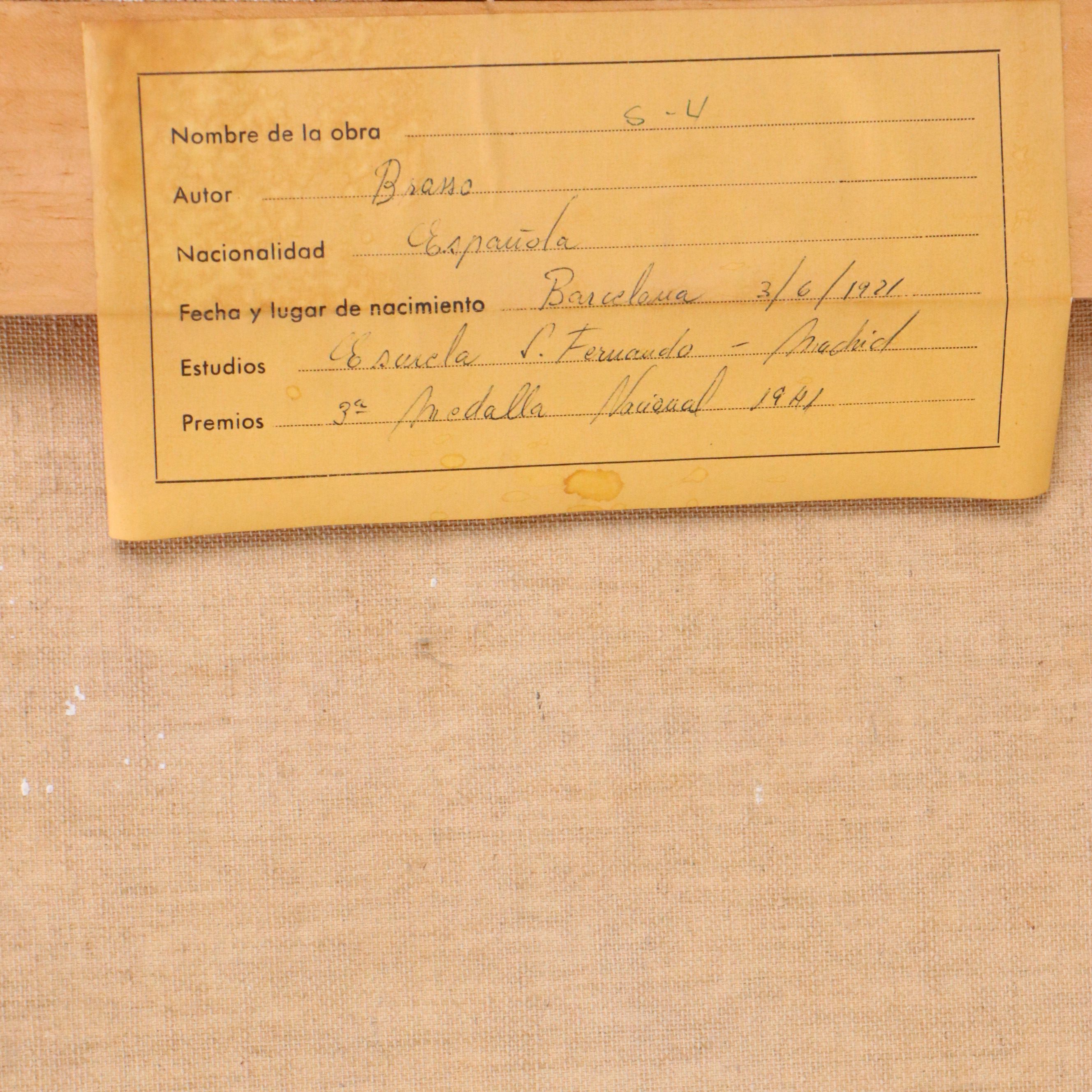 Brassó Oil Painting of Paris Street Scene, Mid-20th Century