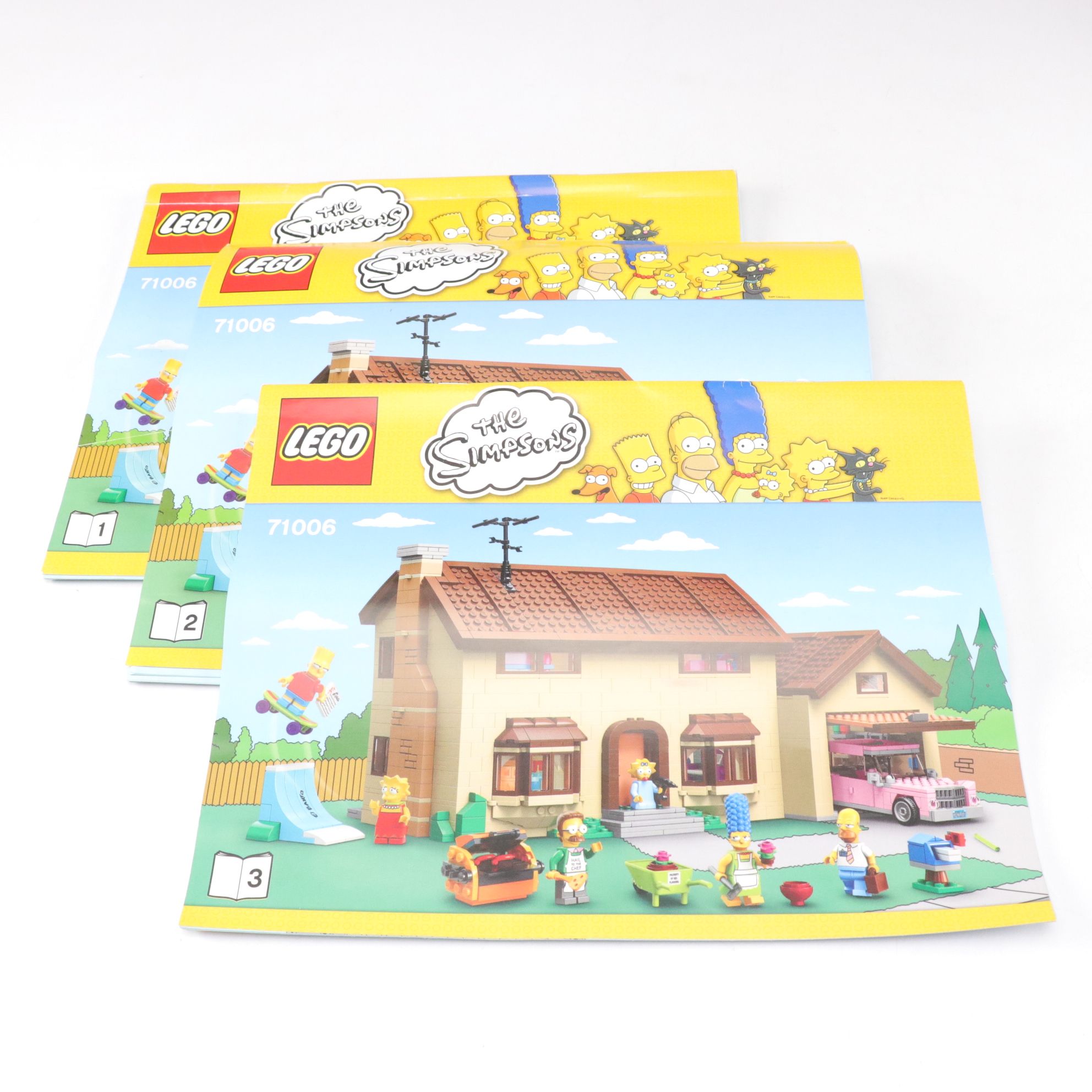 LEGO 71006 The Simpsons House Set and Other Lego Figures and Pieces
