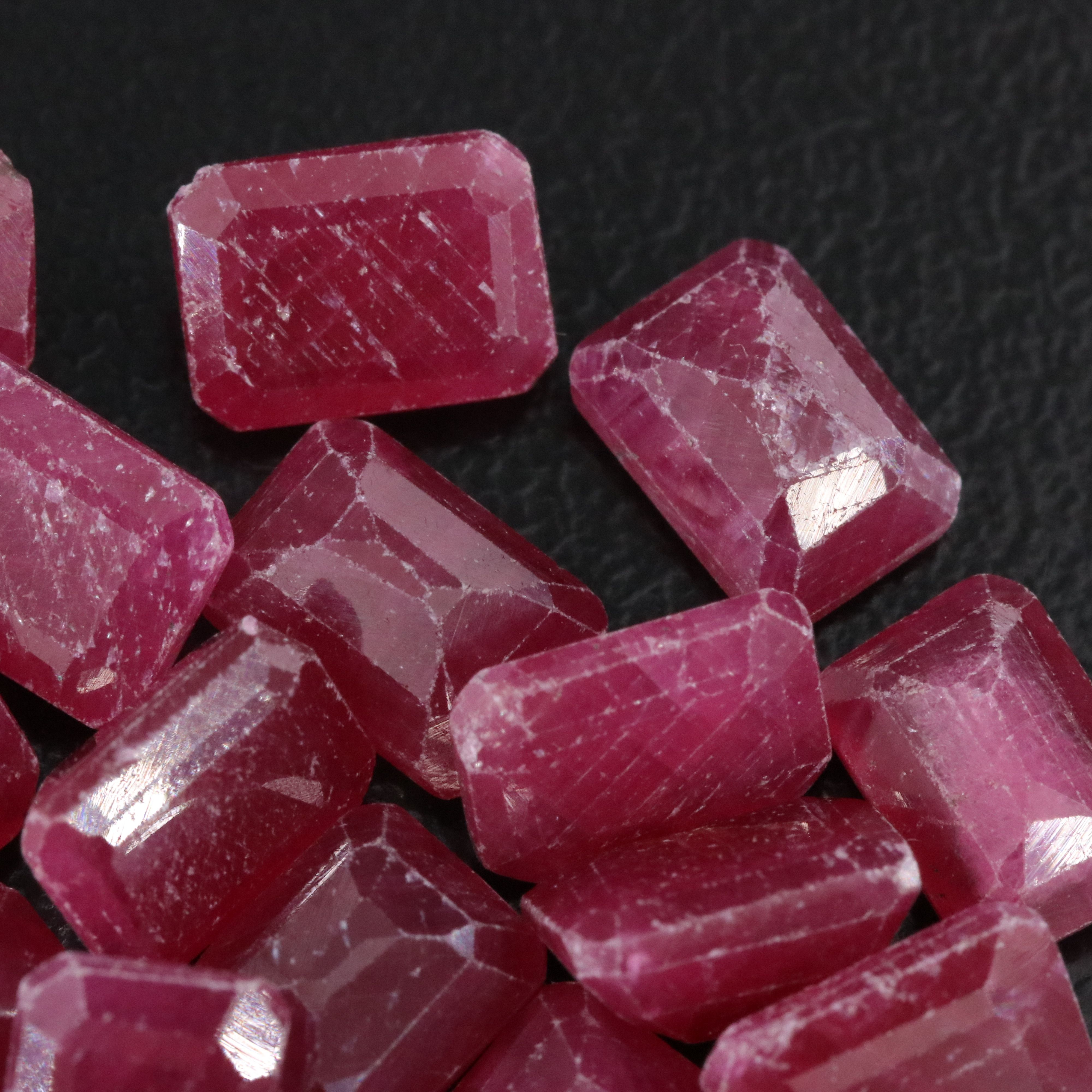 Loose 27.47 CTW Ruby Lot