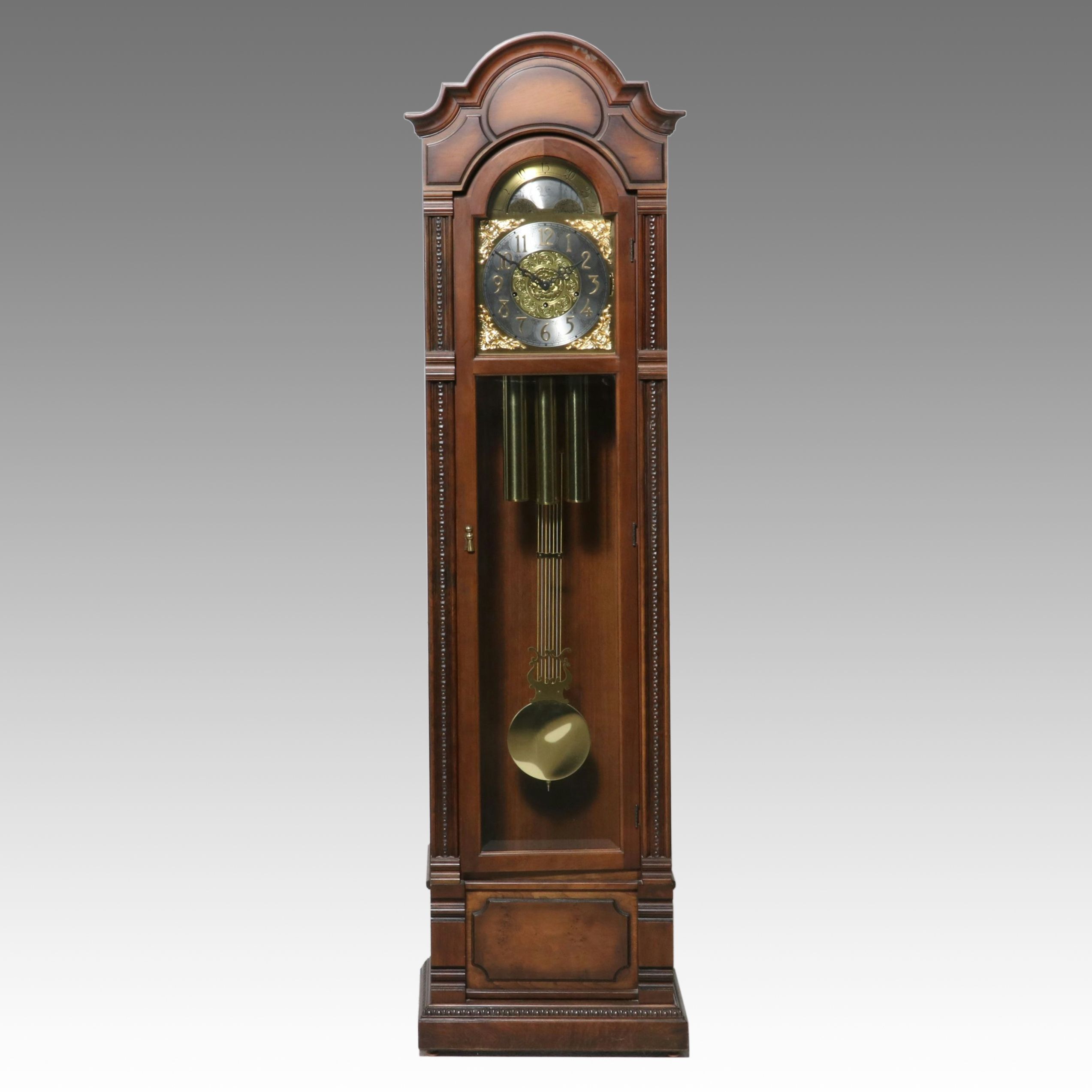 Colonial Grandfather Clock with Moon Phase Face