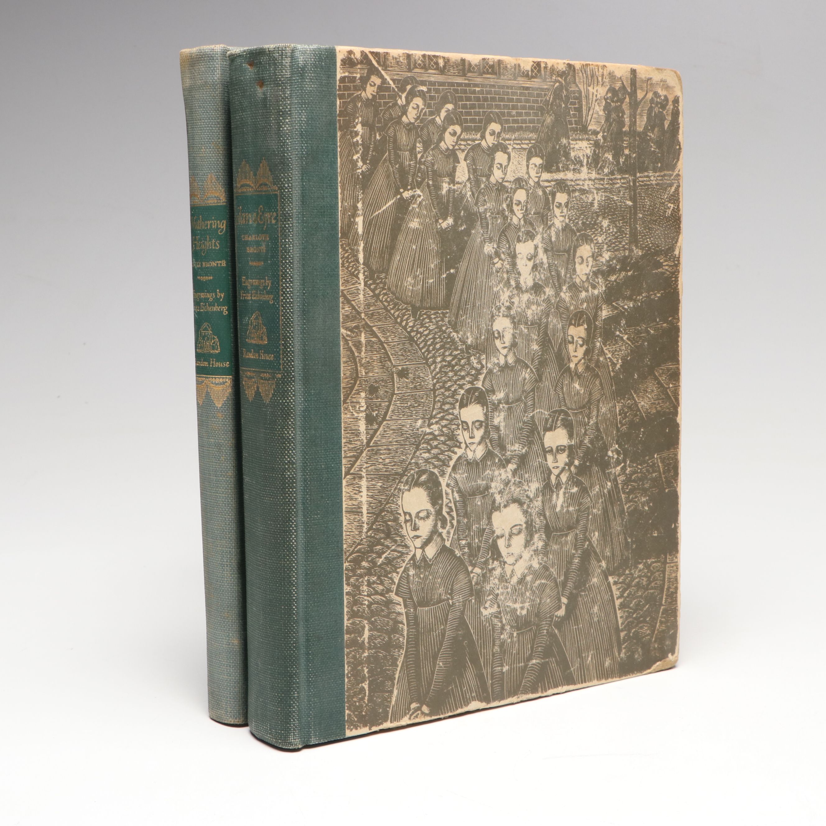 "Wuthering Heights" by Emily Brontë and "Jane Eyre" by Charlotte Brontë, 1940s