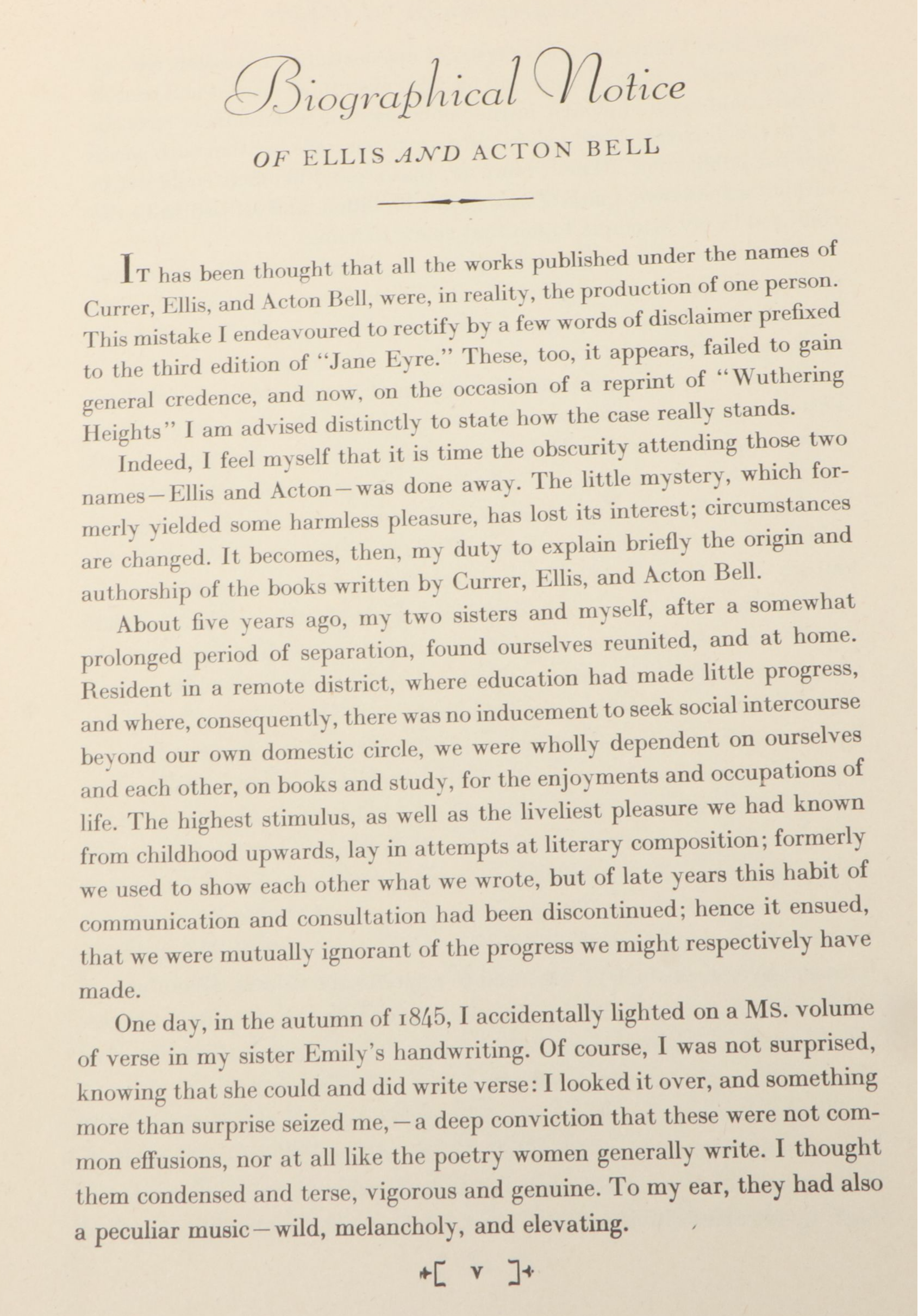 "Wuthering Heights" by Emily Brontë and "Jane Eyre" by Charlotte Brontë, 1940s