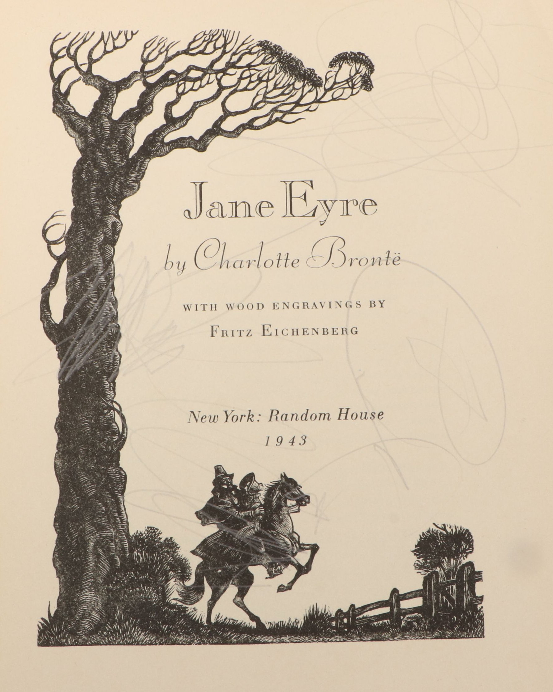 "Wuthering Heights" by Emily Brontë and "Jane Eyre" by Charlotte Brontë, 1940s