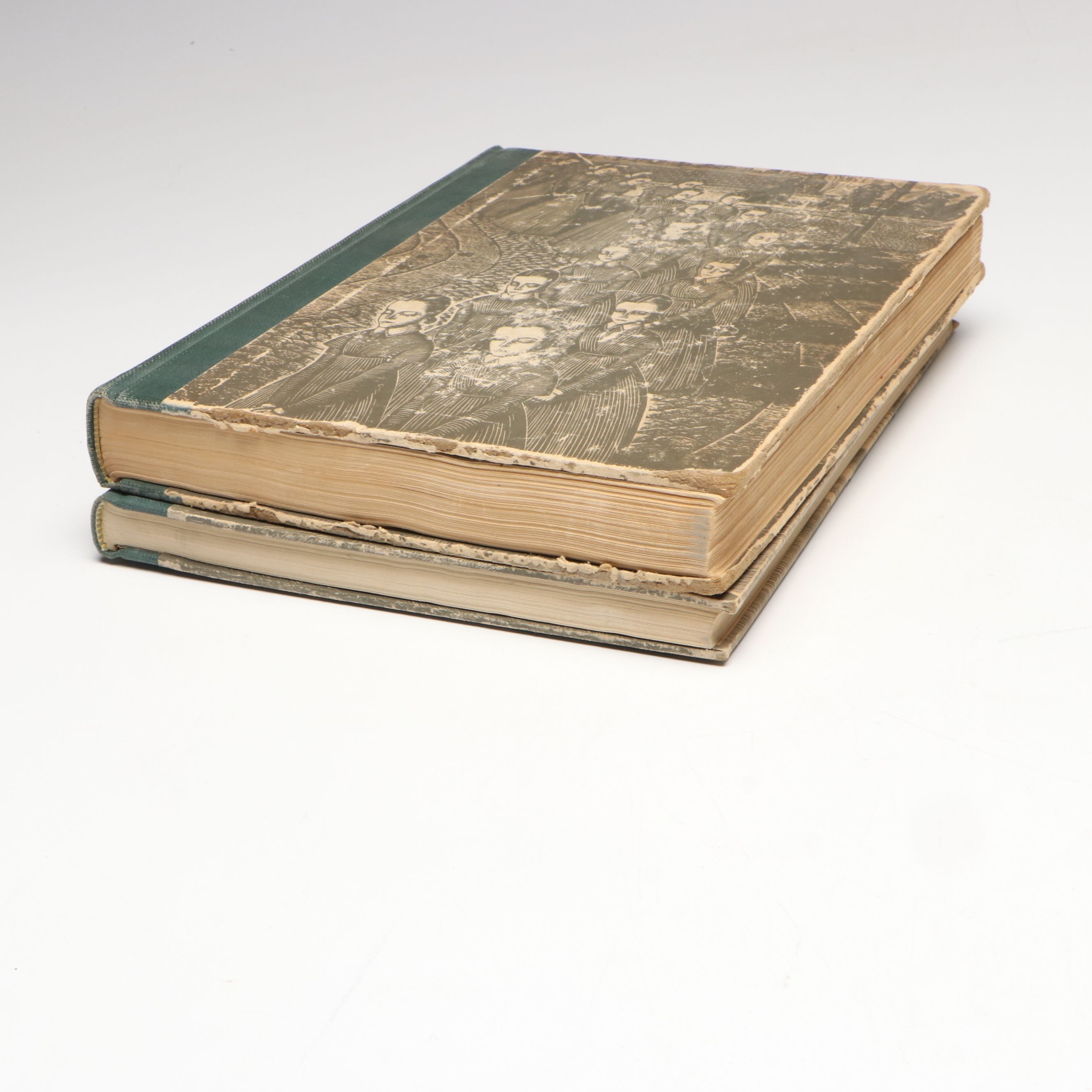 "Wuthering Heights" by Emily Brontë and "Jane Eyre" by Charlotte Brontë, 1940s