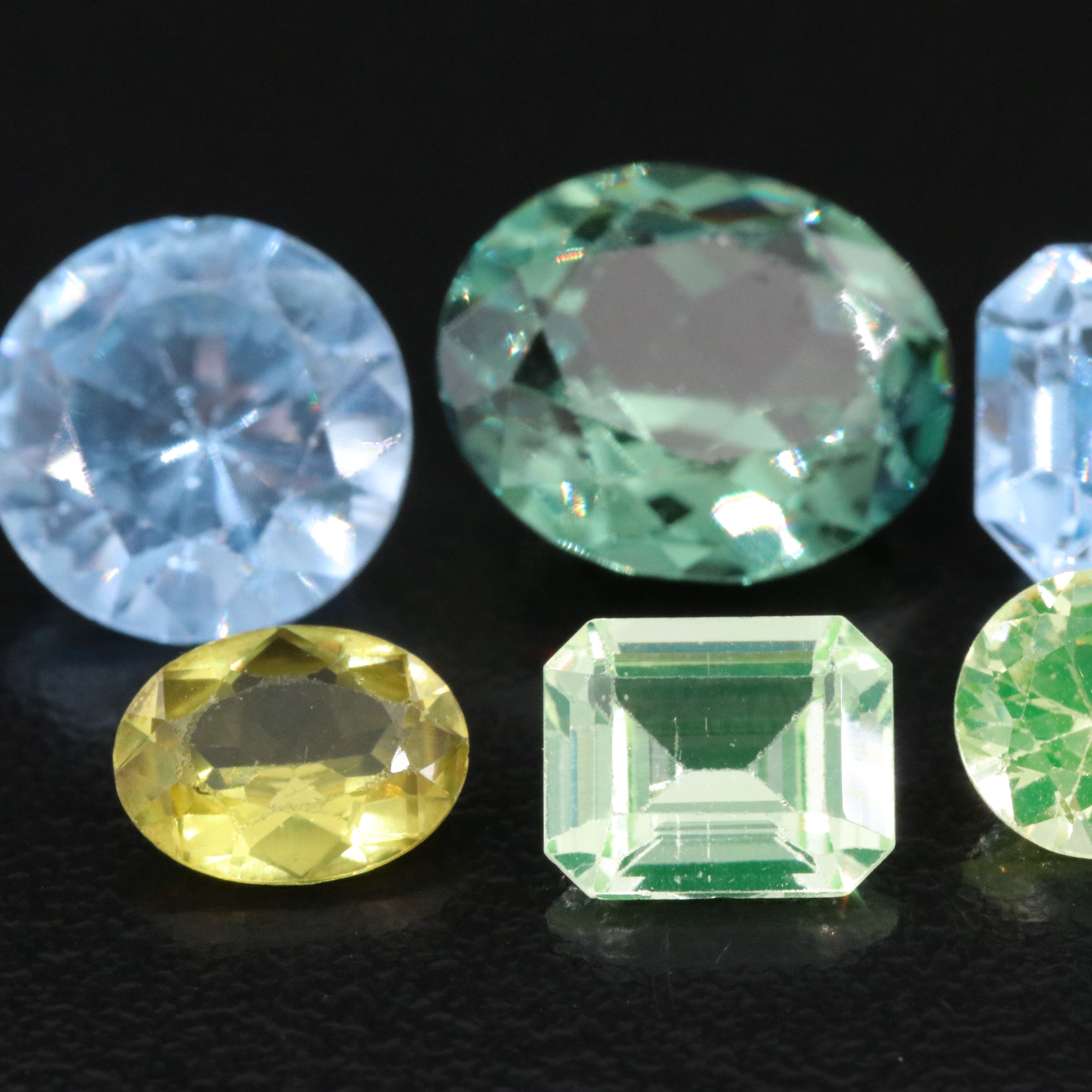 Loose 17.76 CTW Lab Grown Spinel Lot