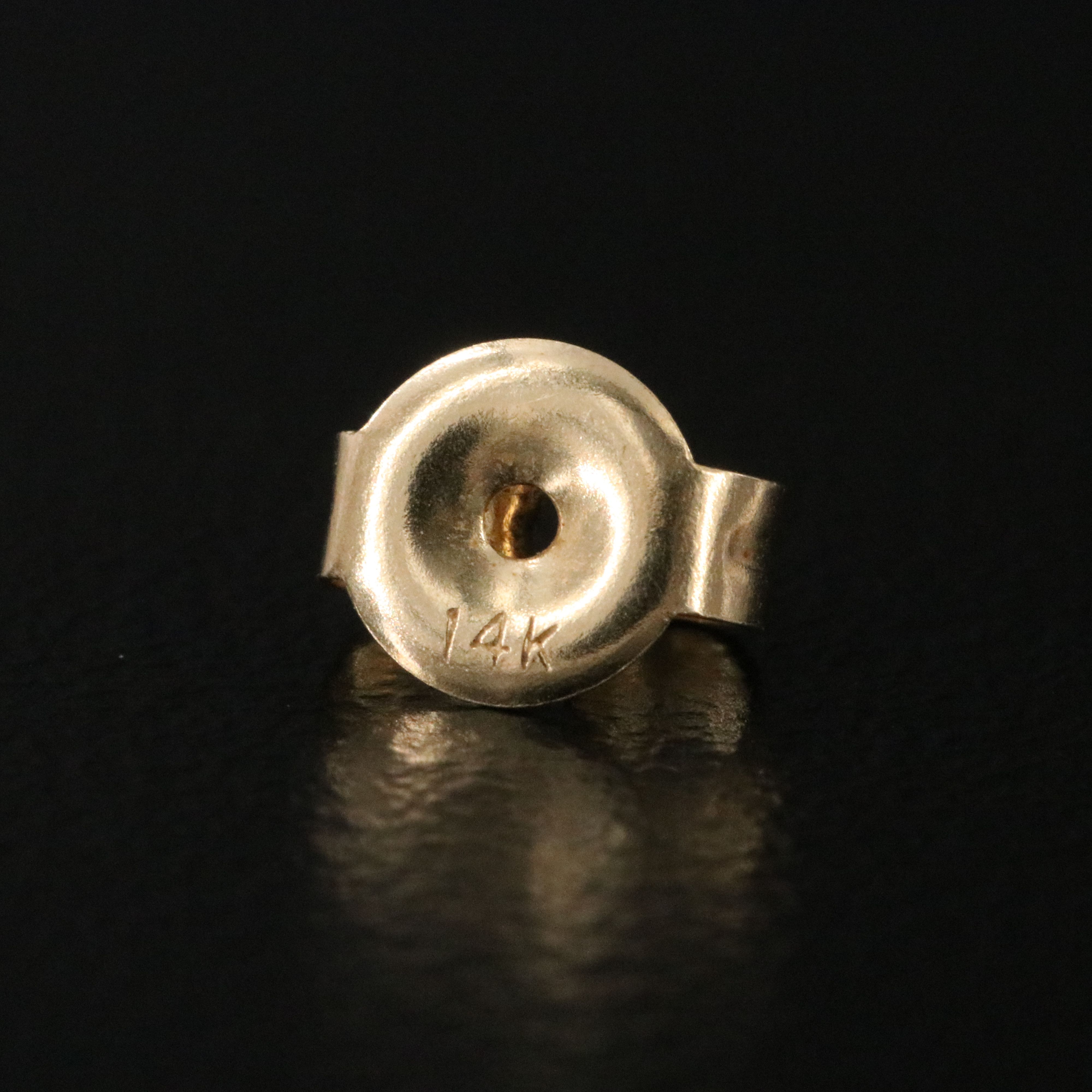 14K Prasiolite Stud Earrings